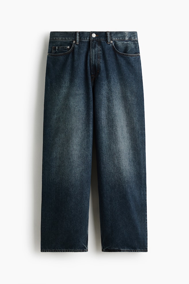 Baggy Jeans - Dark denim blue/Washed denim blue/Denim blue/Light denim grey/Black/Denim blue/Medium denim grey/Dark denim blue/Denim blue/Denim blue/Light denim blue/Denim grey - 1