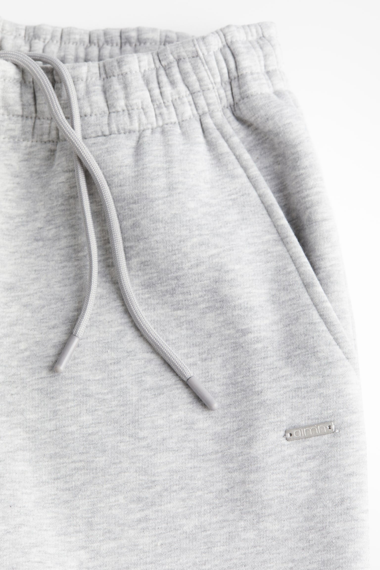 Flare Sweatpants - Grey Melange - 3