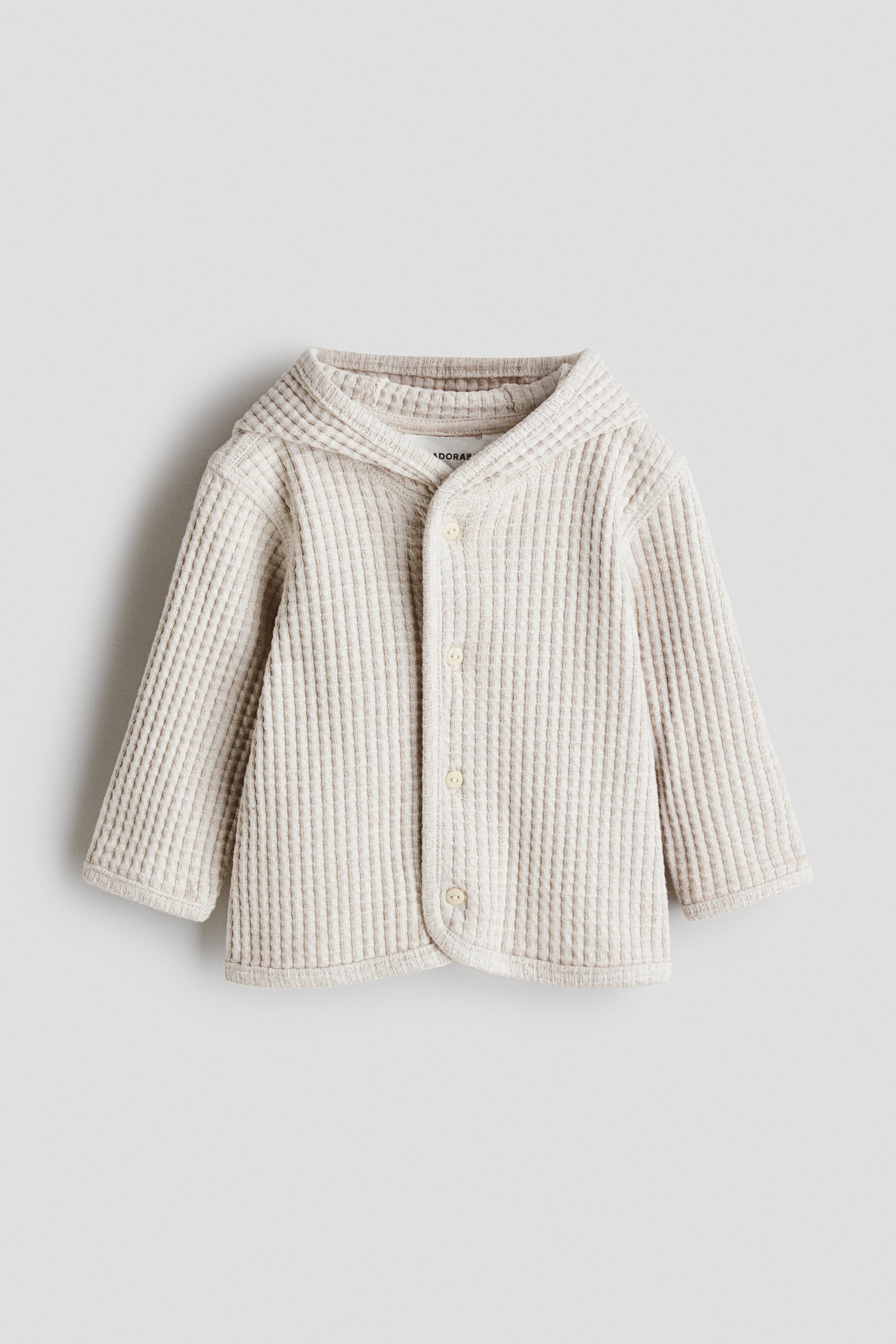 Chandail en coton gaufré