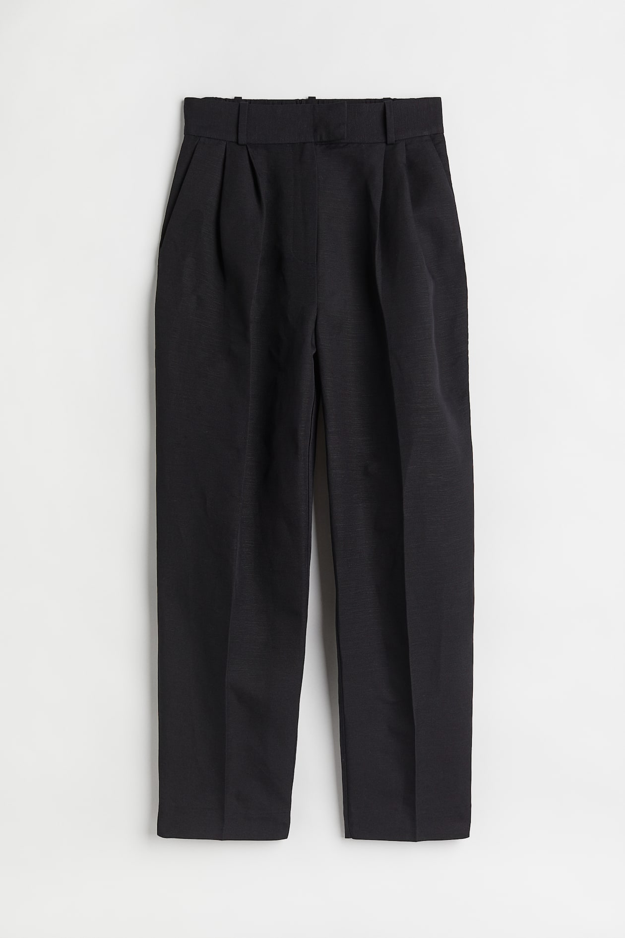 Ankle-length trousers - High waist - Ankle length - Black - Ladies | H&M GB