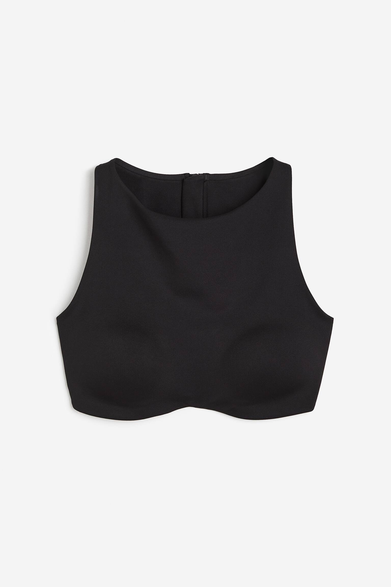 Medium Support Sports Bra In DryMove™ - Black - 1