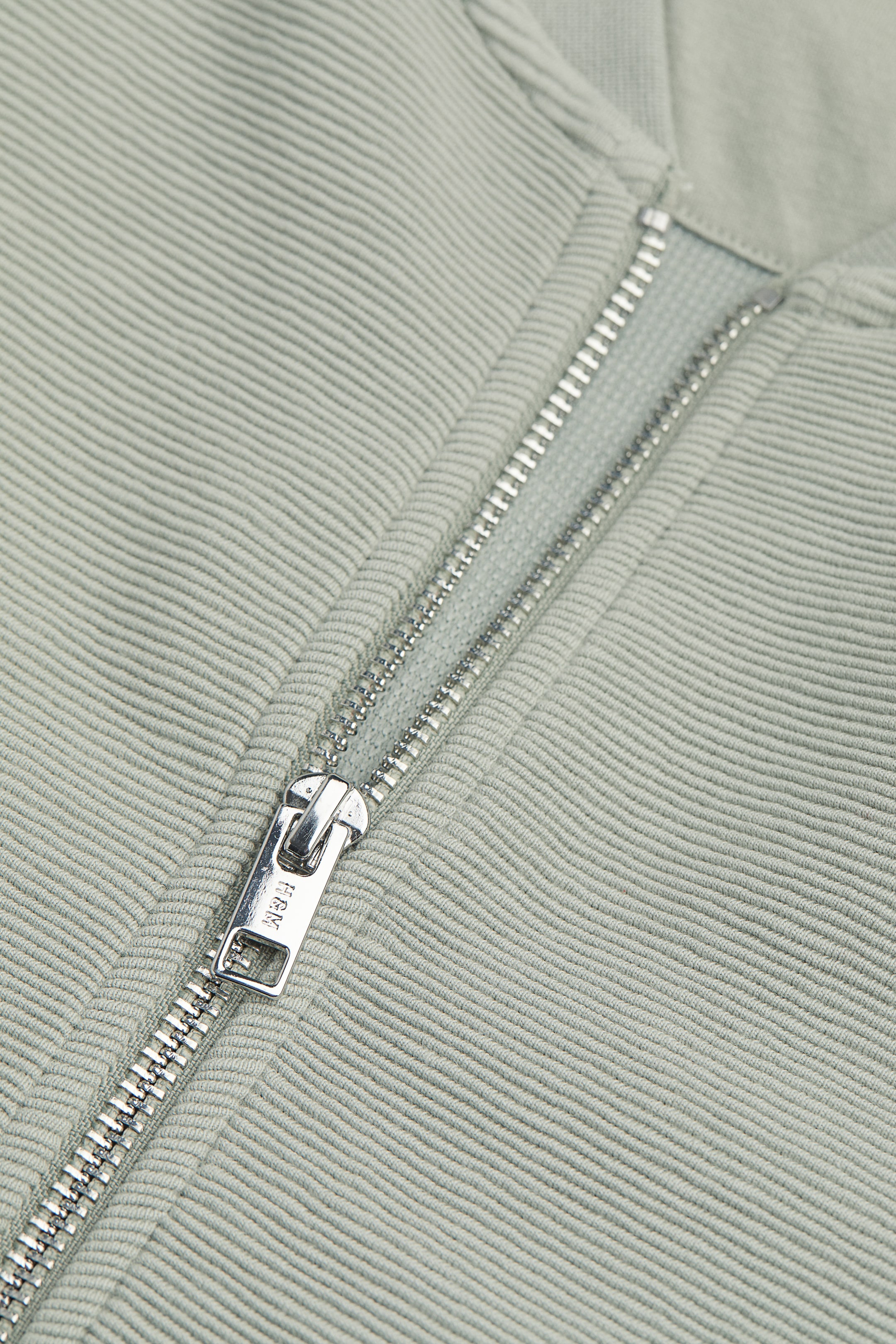 View larger image: Zipped cardigan - Light sage green - Men | H&M IN 2