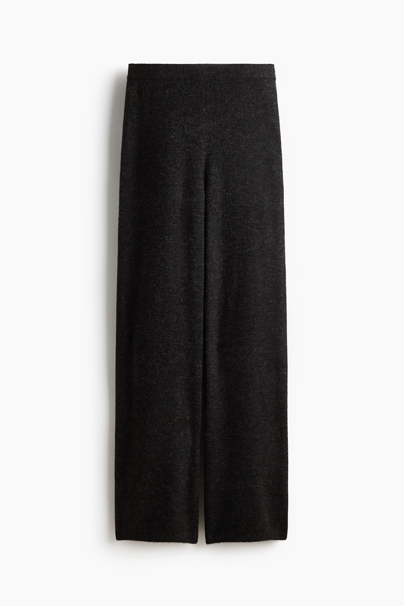 Женские брюки H&M Knit Pull-On, цвет: Тёмный серый — фото 1