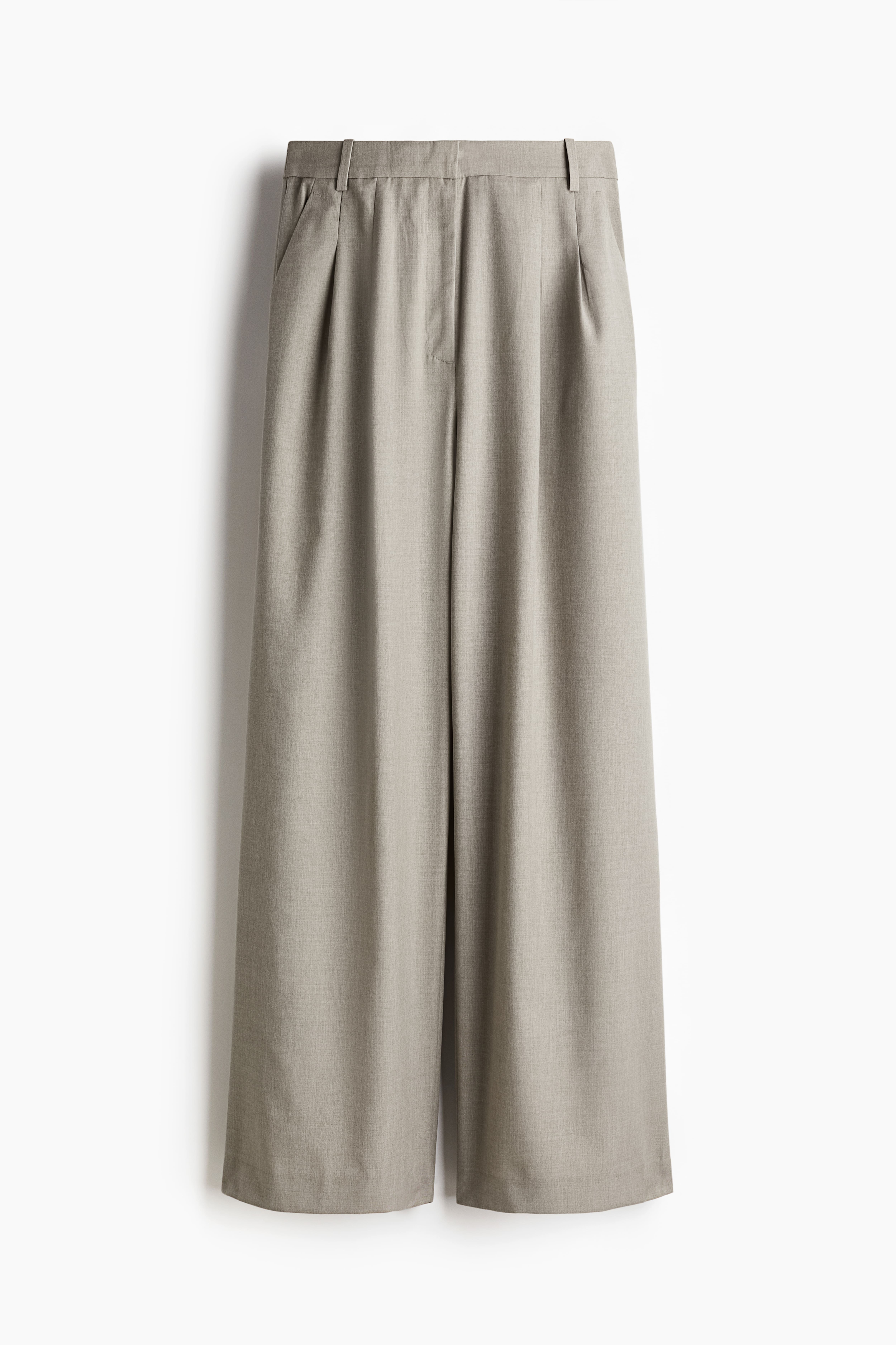 Wide leg Pants Beige Ladies H M CA