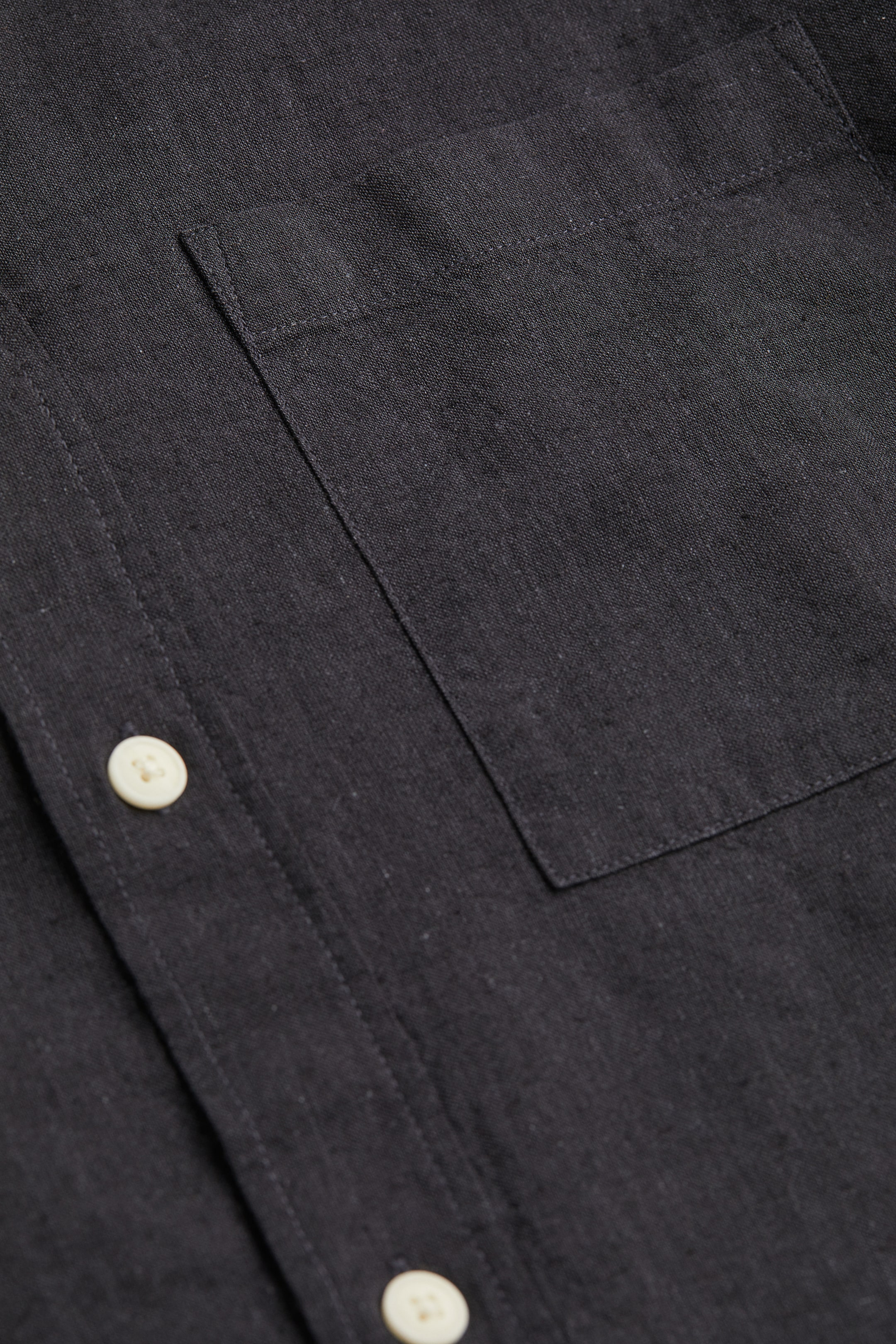 Relaxed Fit Linen-blend Shirt