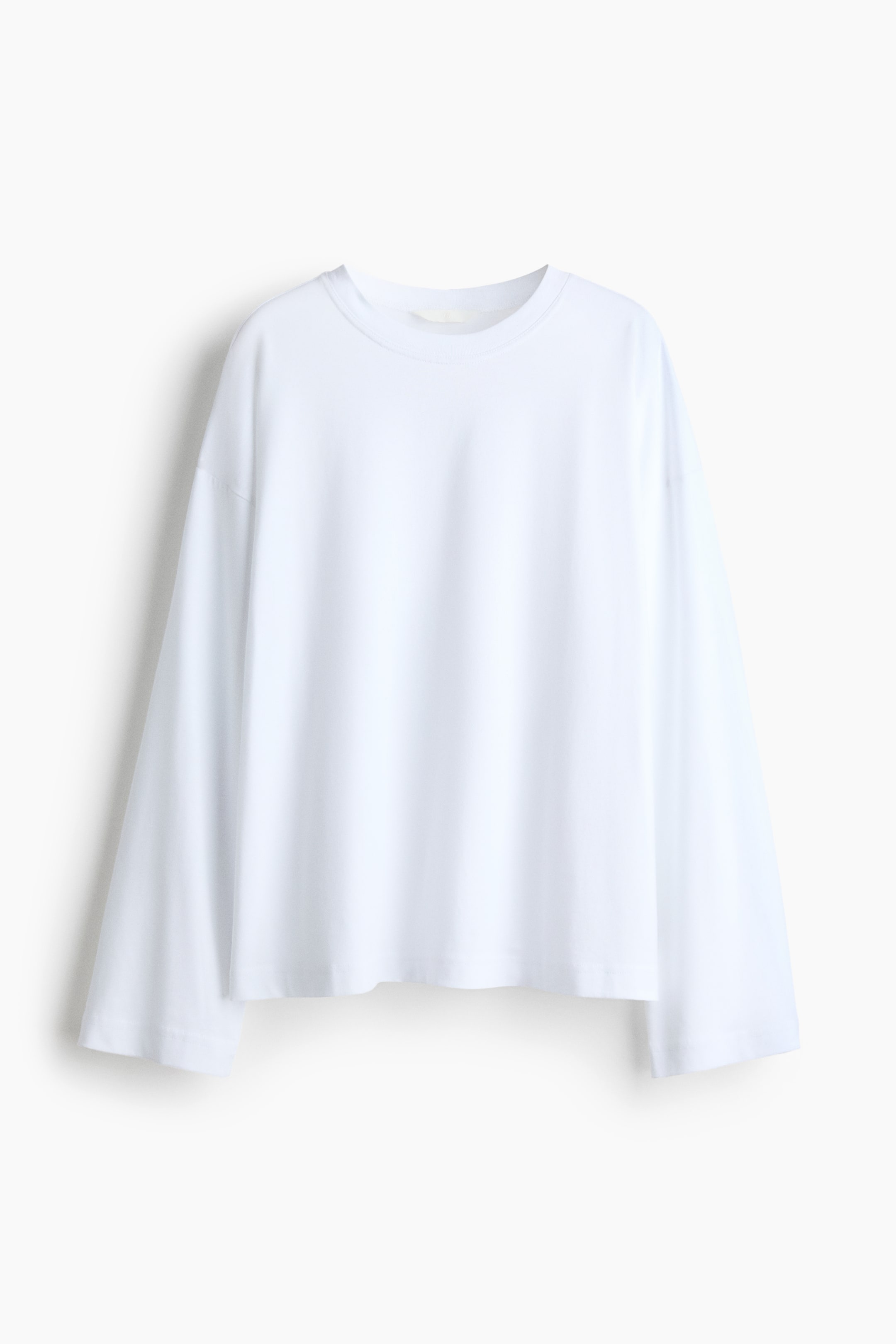 View larger image: Loose-fit cotton top - White - Ladies | H&M 1