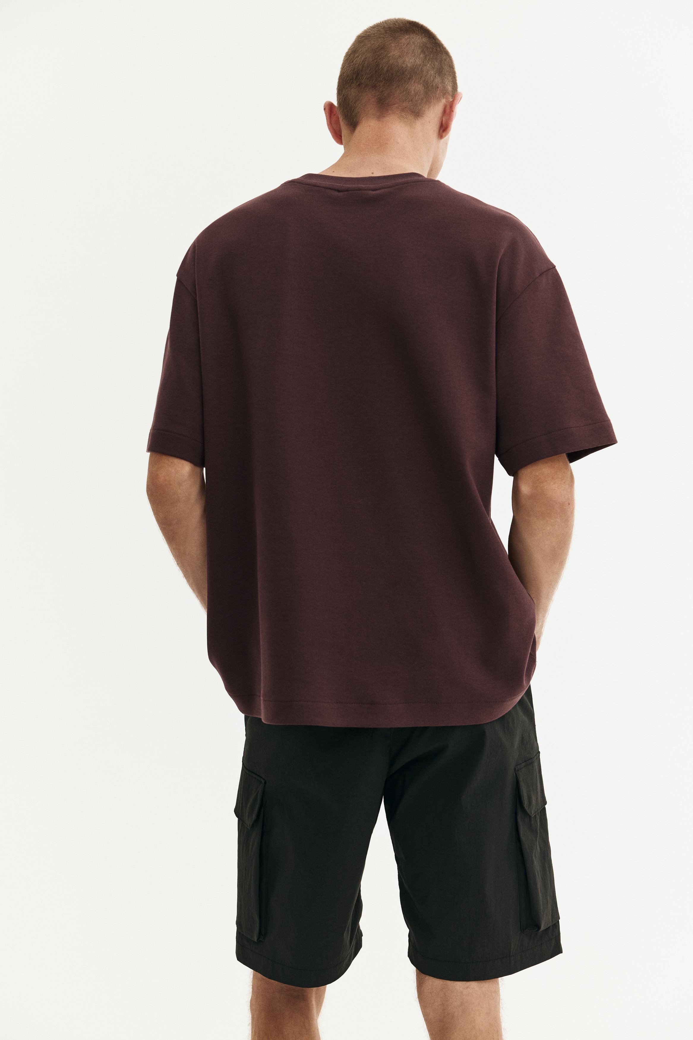 パンツ MLVINCE NYLON CARGO SHORTS BLACK 34inch POUR CLAIRE / MLVINCE