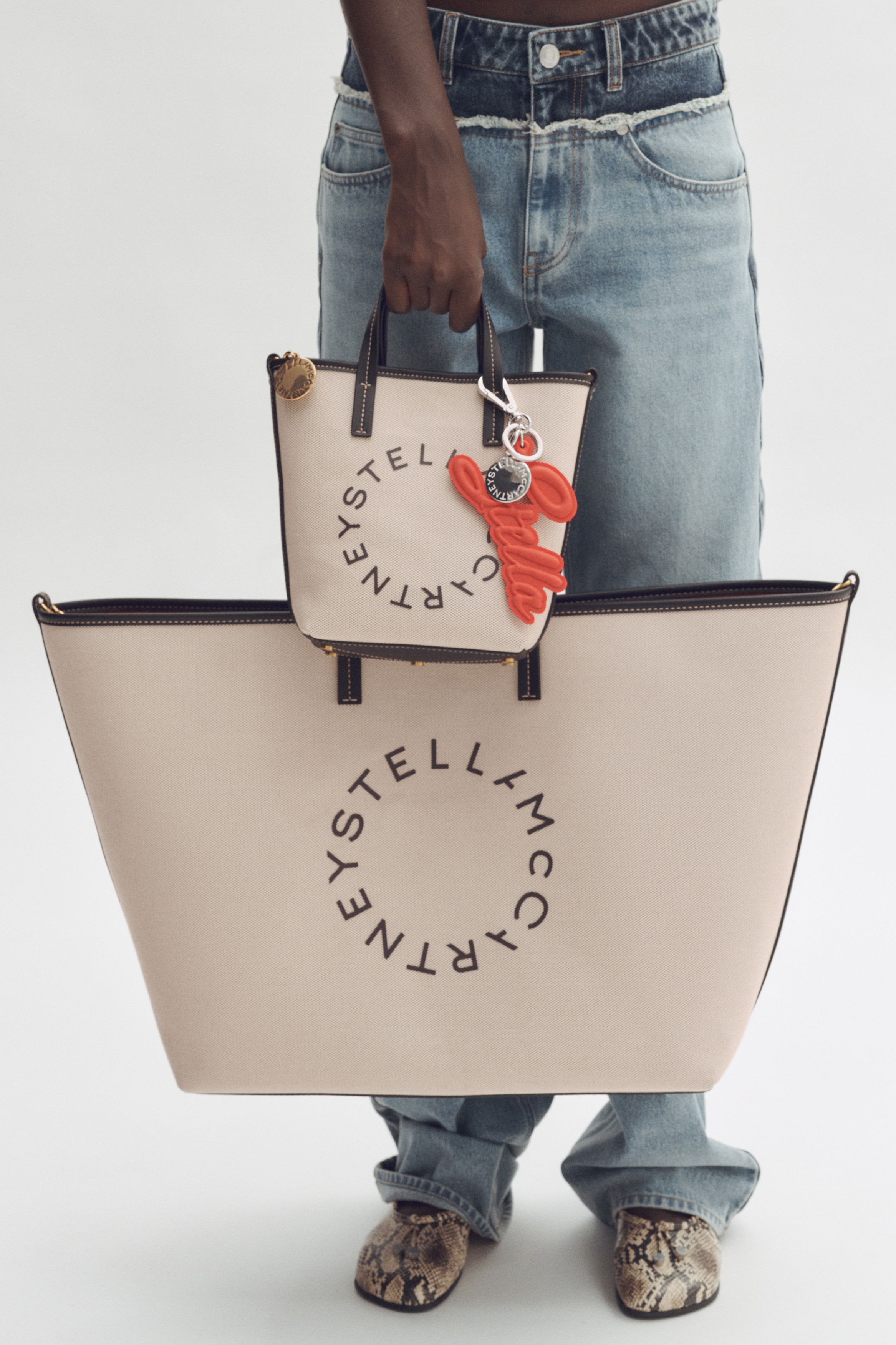 Women's Beige Small Coated Canvas Tote Bag | H&M US