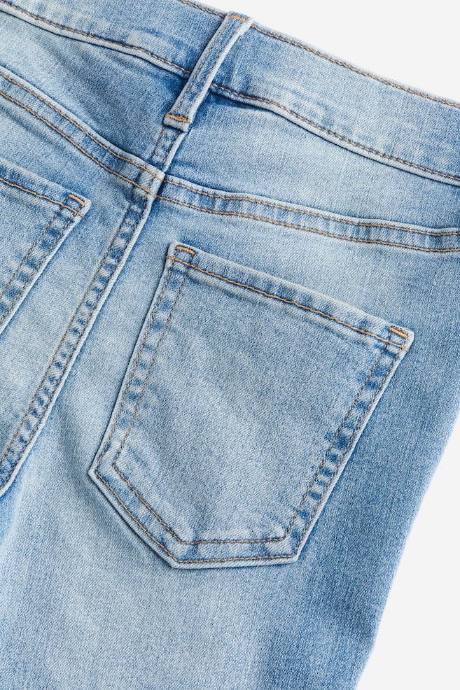 Skinny Fit High Jeans - Lys denimblå - 3