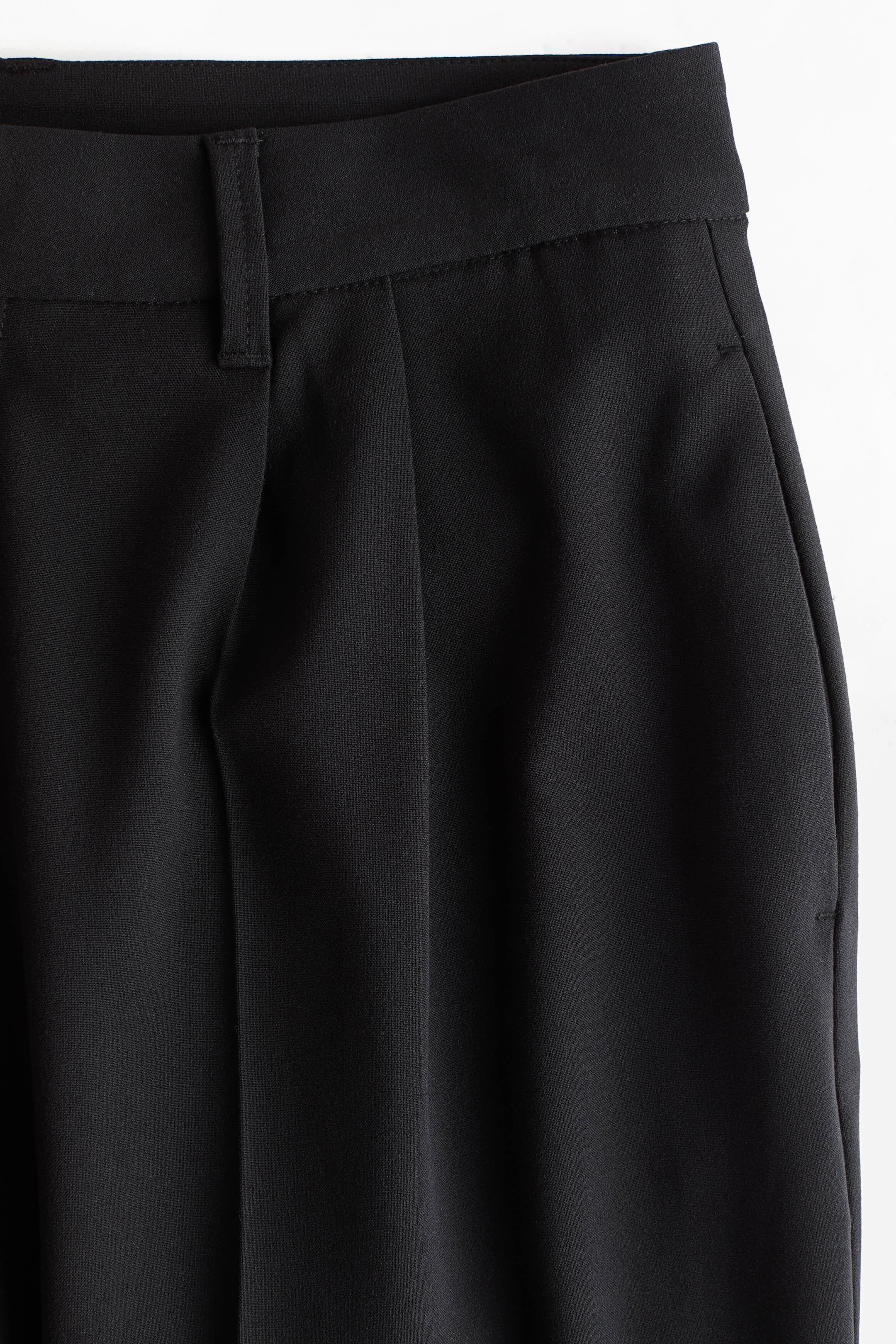 Wide-Leg Dress Pants