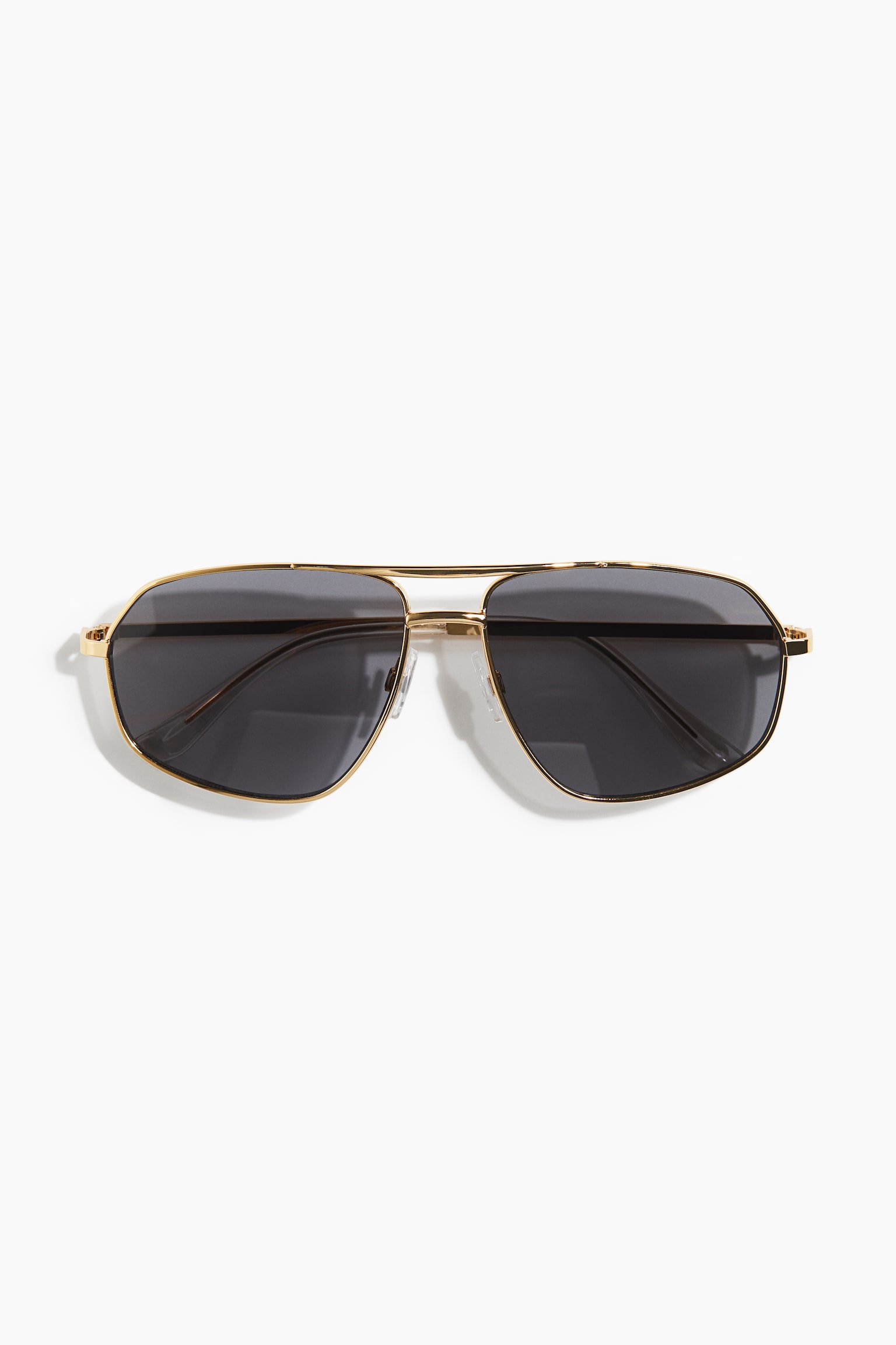 Aviator-style sunglasses - Gold-coloured - 2