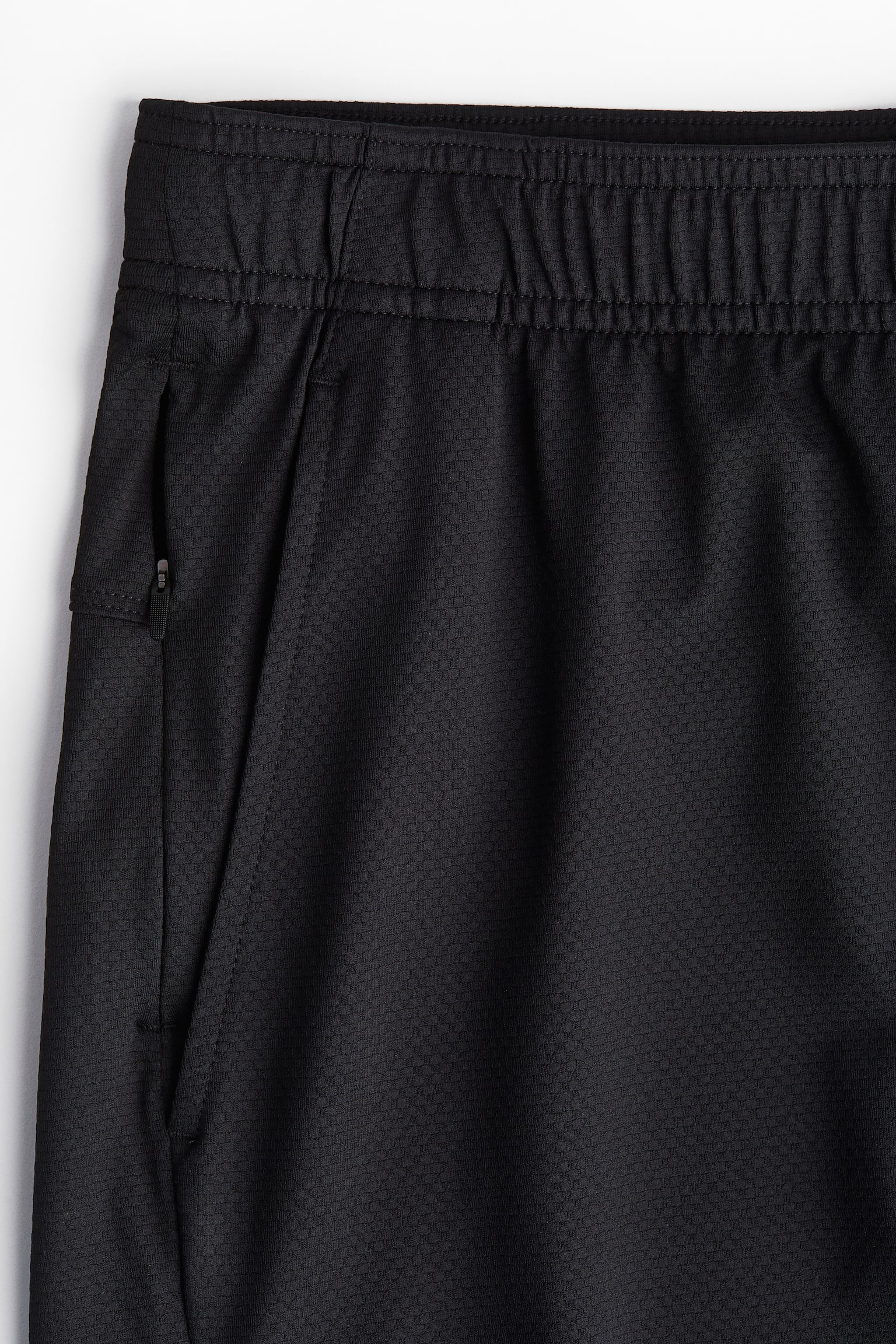 Мужские шорты H&M Move Sports with DryMove™, цвет: Чёрный — фото 6