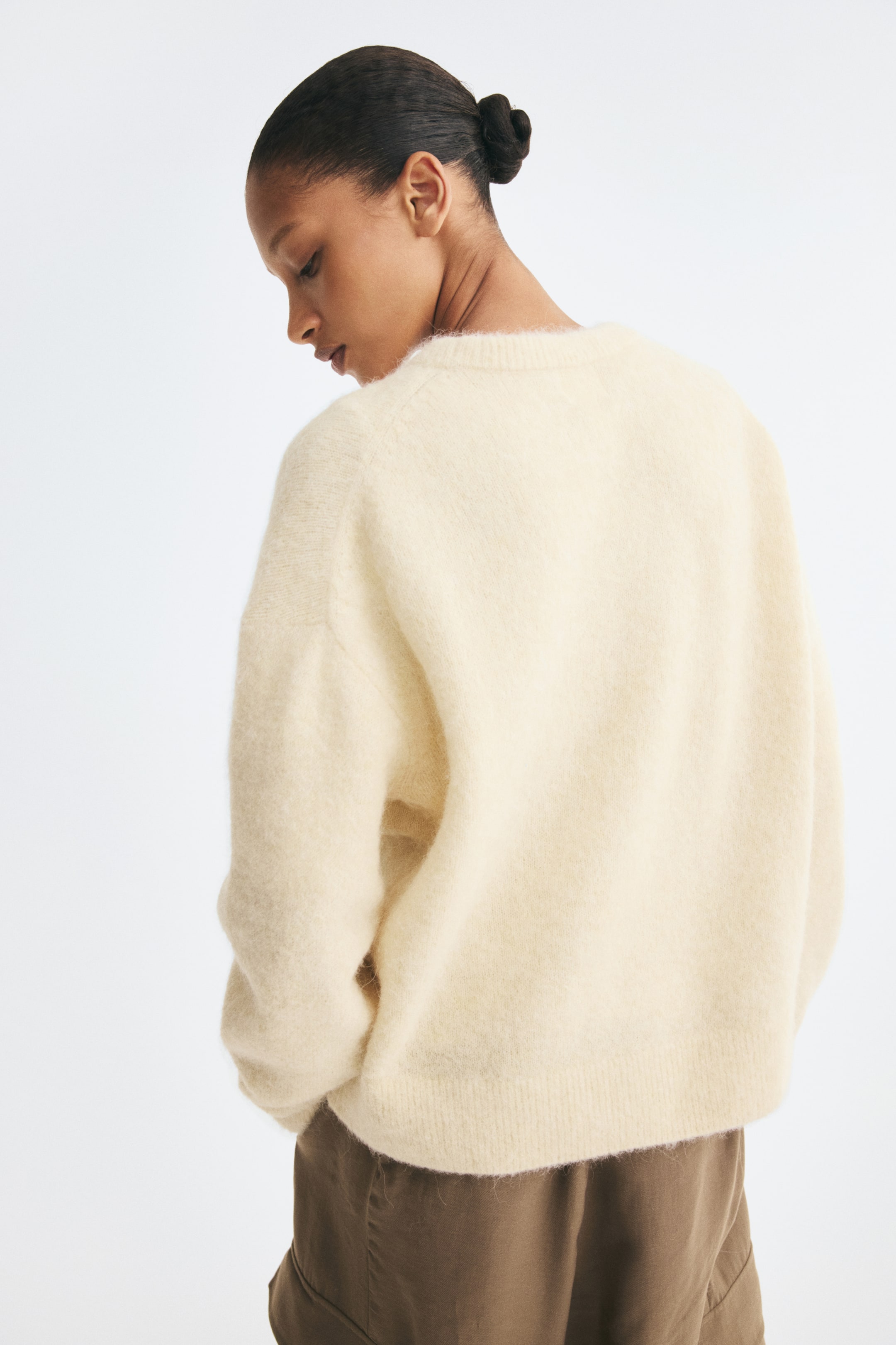 Oversized Alpaca-Blend Sweater
