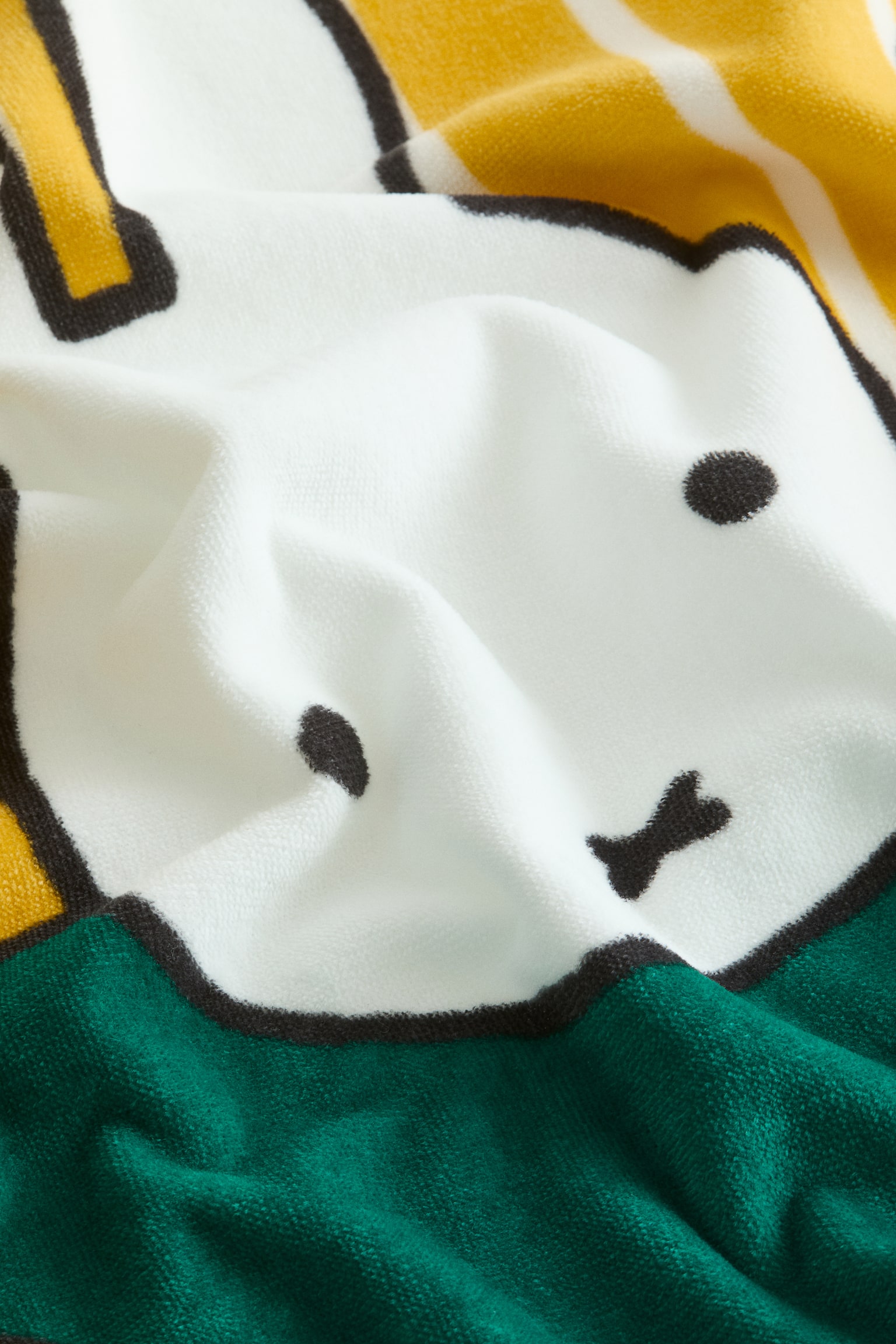 Print-motif terry bath towel - 5