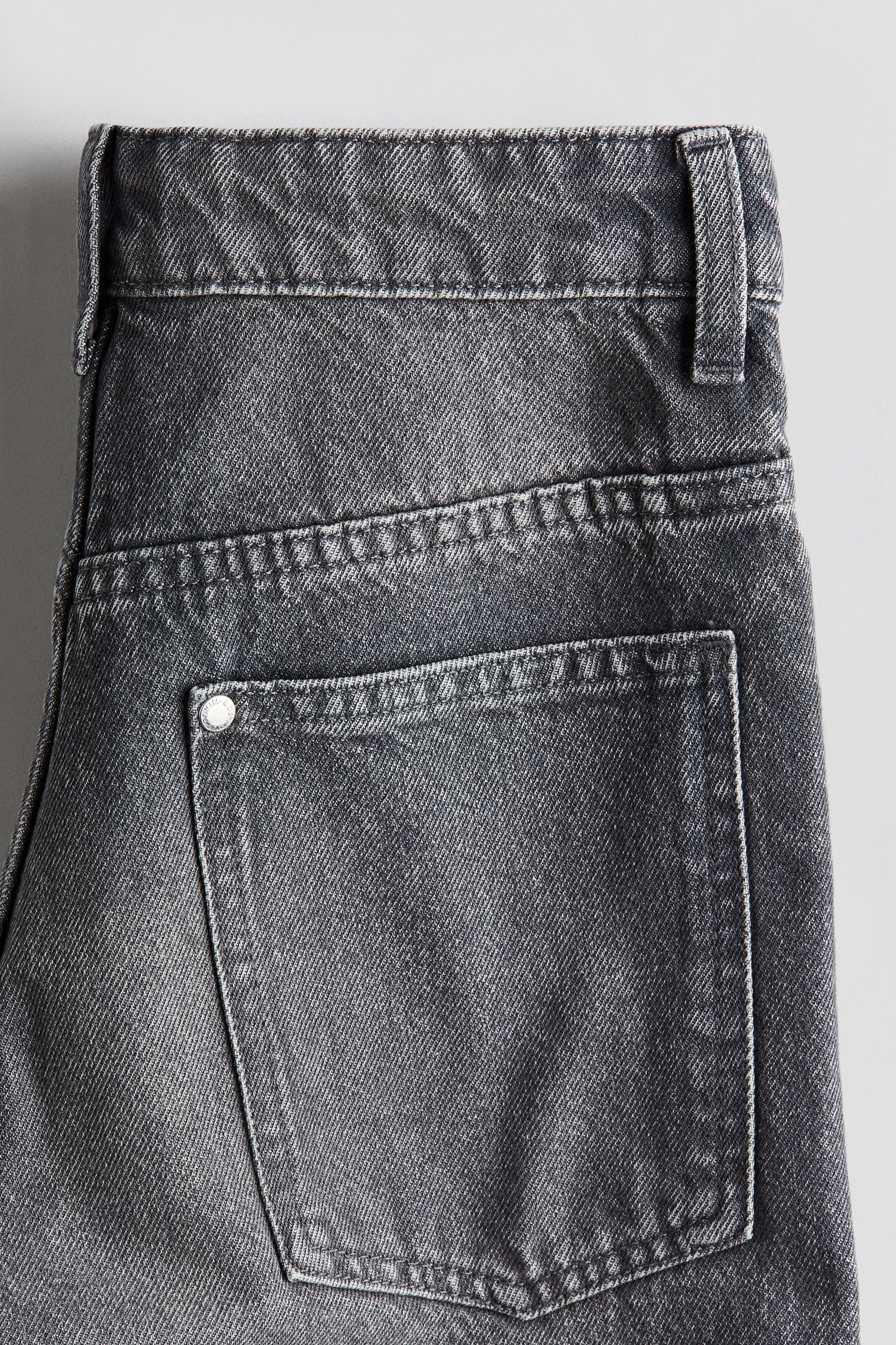 Baggy-Fit Denim Shorts