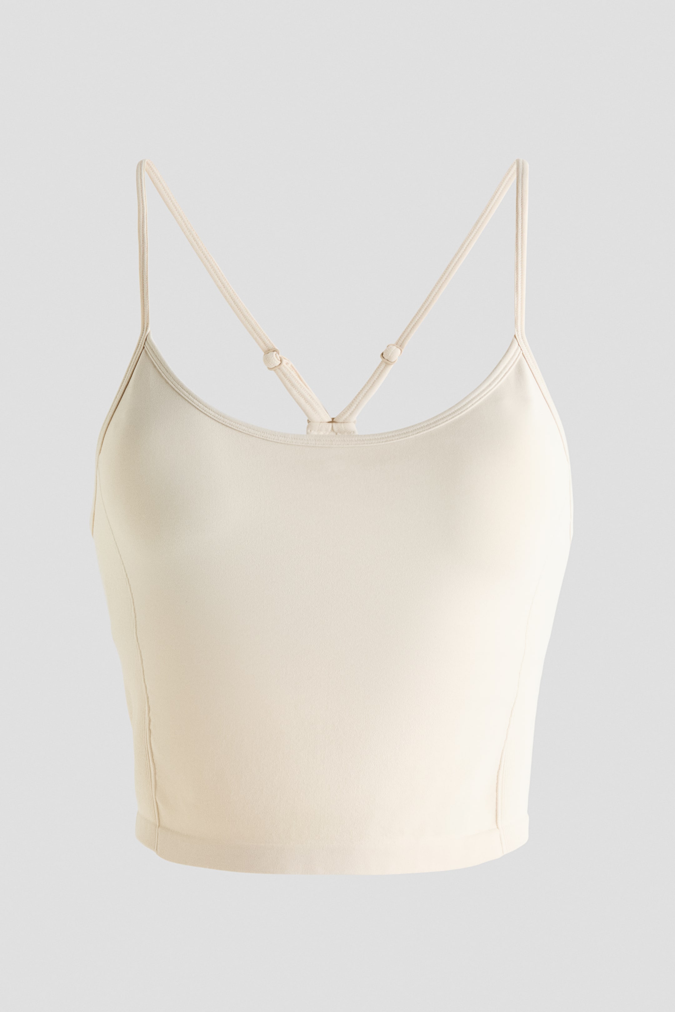 View larger image: Seamless Sports top with DryMove™ - Ivory - Ladies | H&M 5