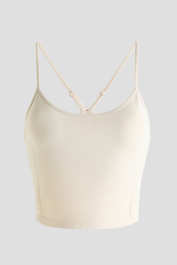 Женские топы H&M Seamless Sports Top with DryMove™