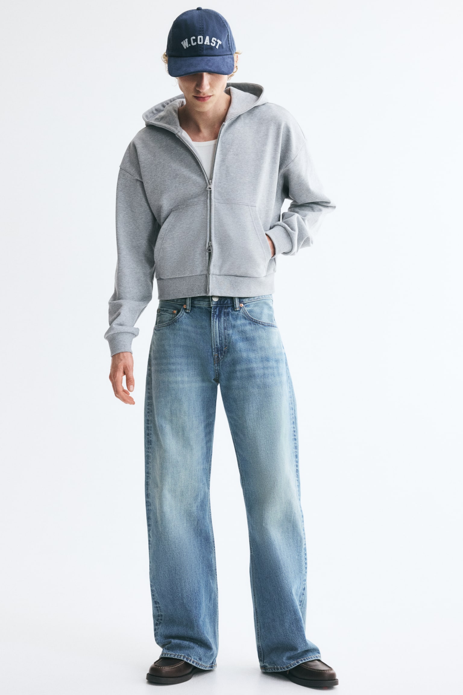Relaxed Bootcut Jeans - Light denim blue/Denim black/Denim grey/Dark denim blue/Washed black/Light denim blue/Denim grey - 1