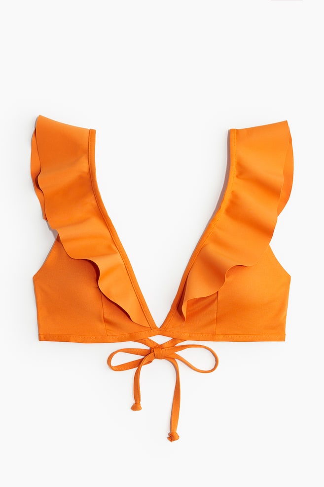 Padded bikinitop - Oranje - 1