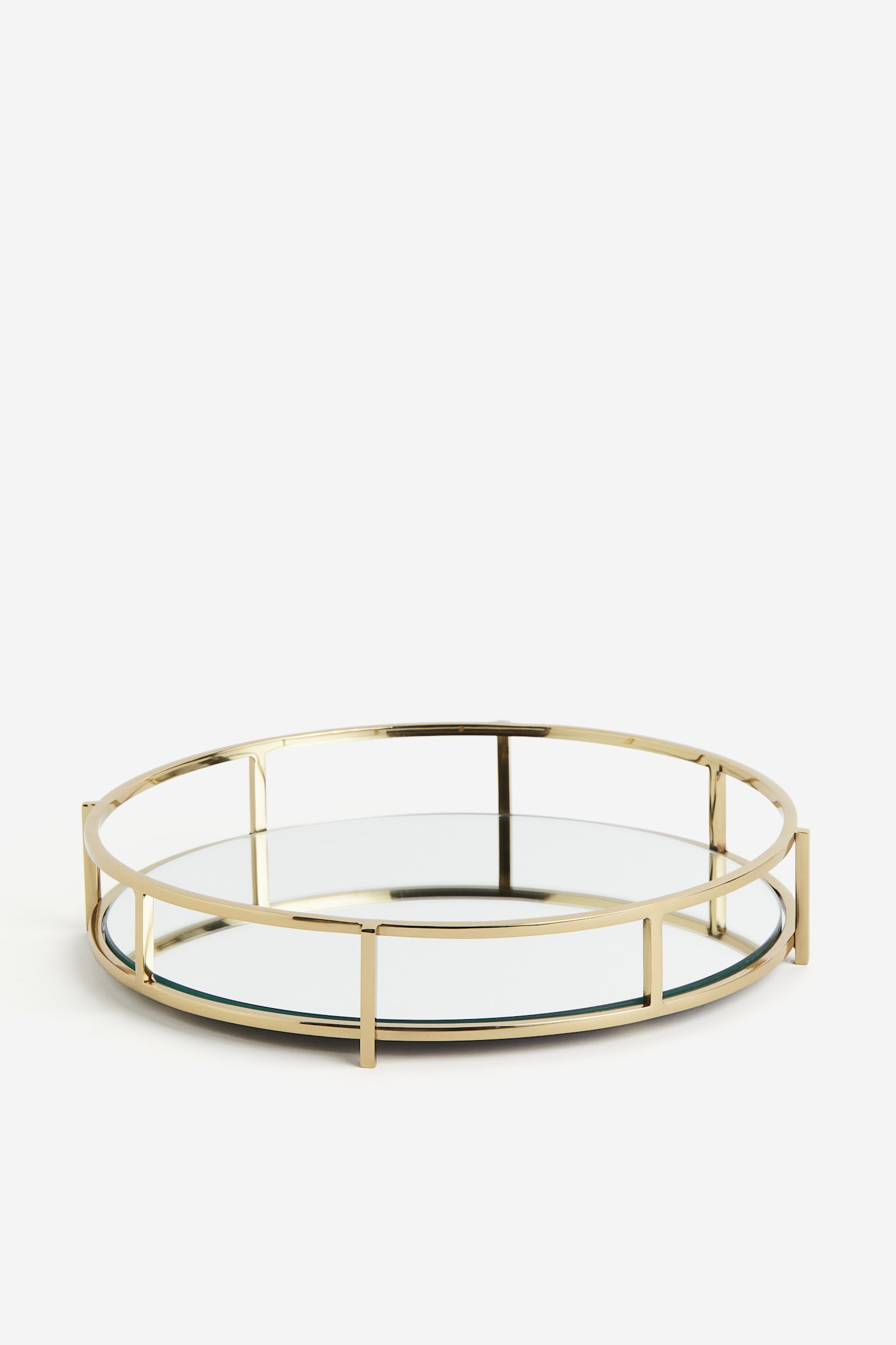 Mirror tray - Gold-coloured - 3