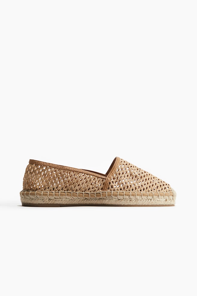 Espadrilles - Beige/Gold-colored - 1