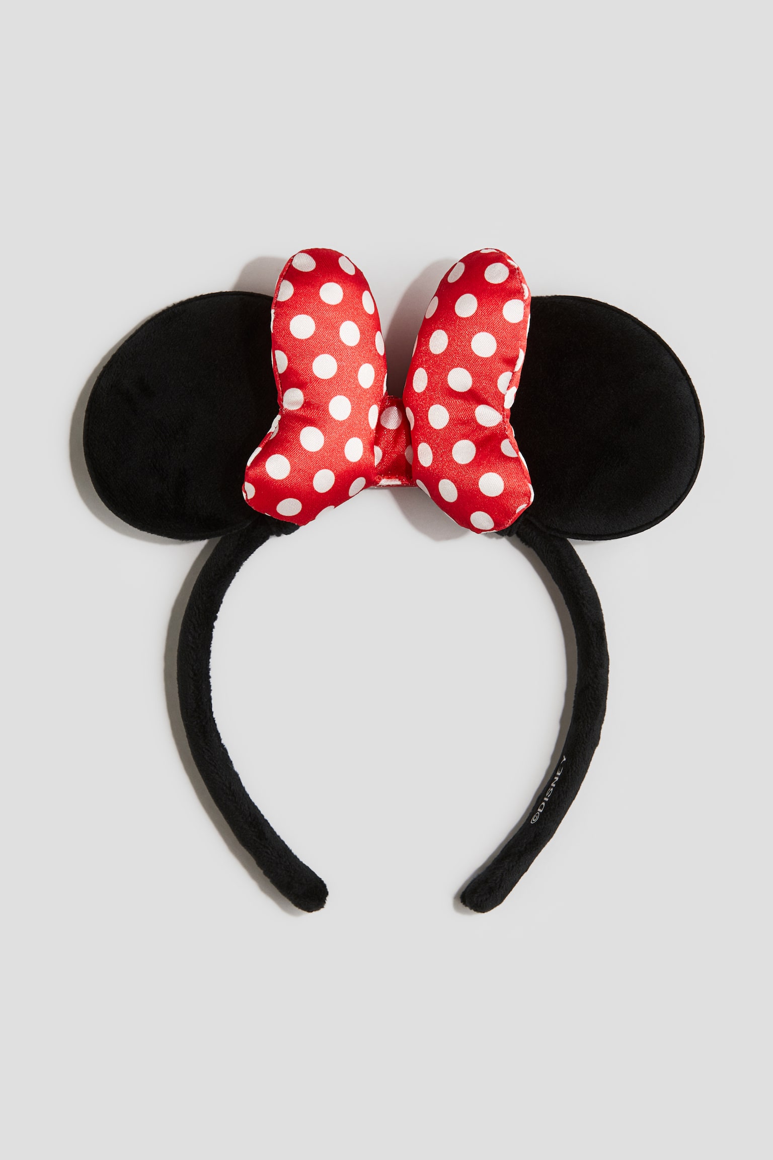 Bow-detail Alice band - Black/Minnie Mouse - 1