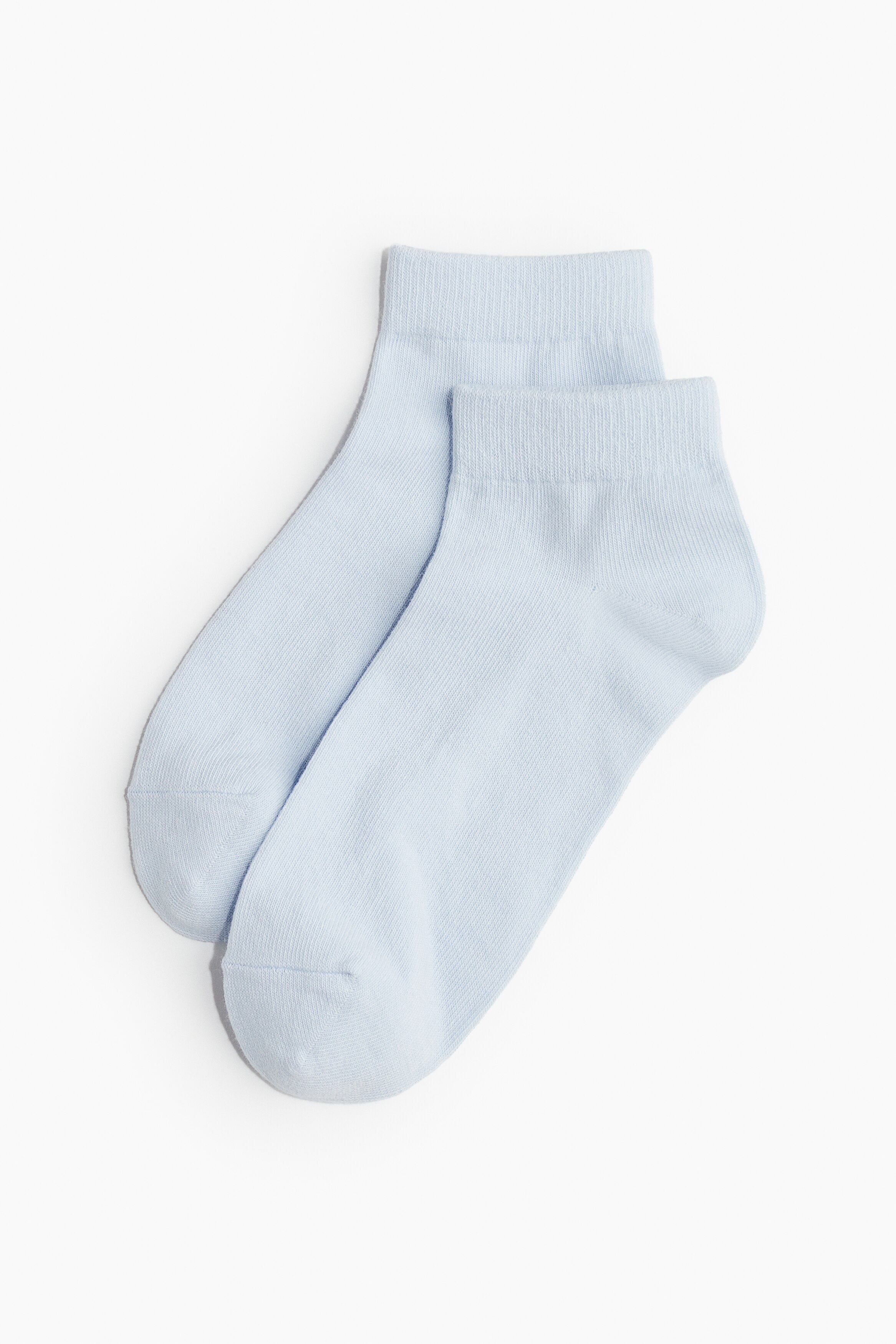 Essentials Calzini Alla Caviglia In Cotone, Leggermente Imbottiti Donna, 10 Paia, Bianco, 36-39.5 - Foto 12