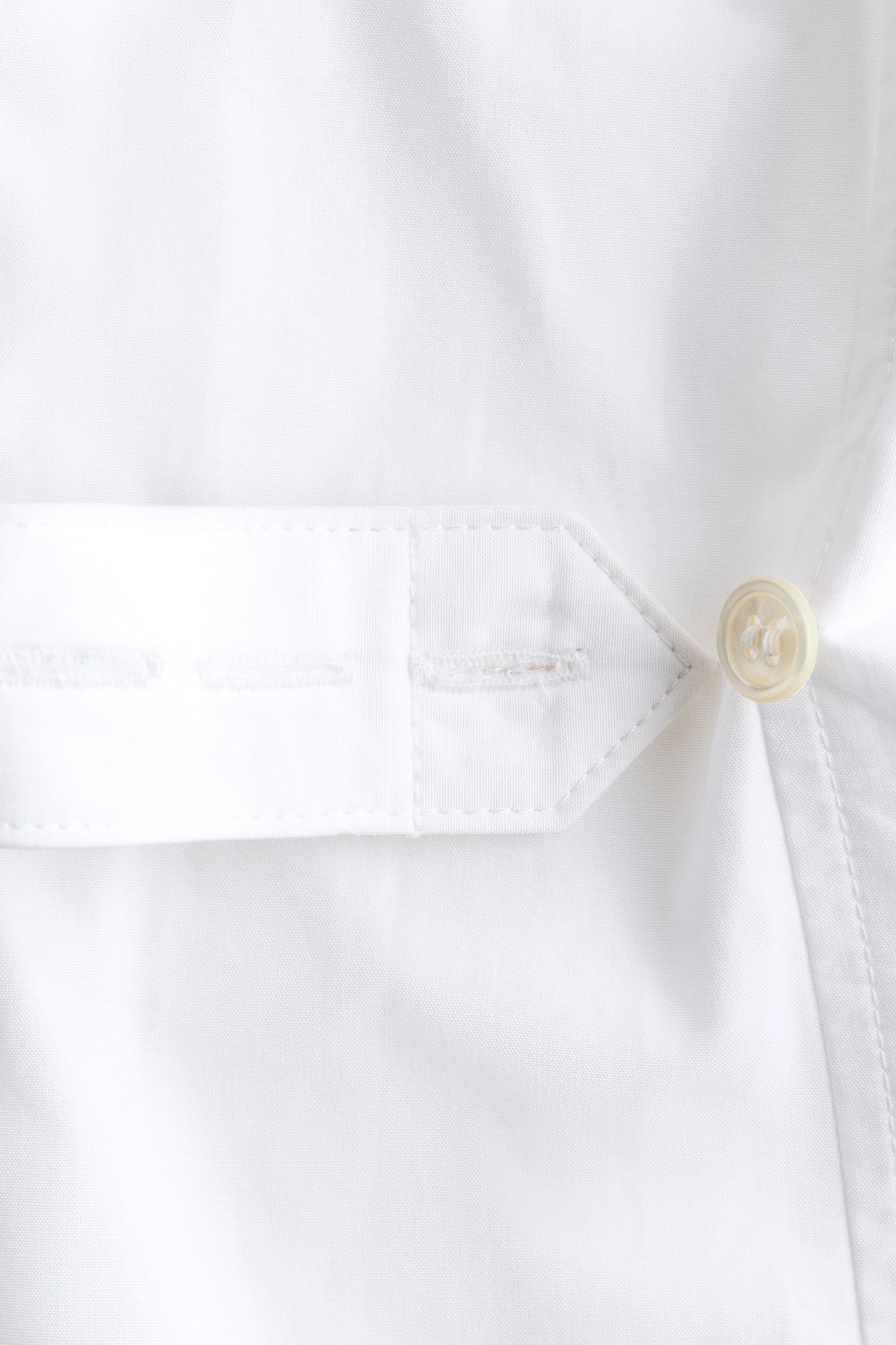 Женская рубашка H&M Poplin Hourglass, цвет: Белый — фото 8