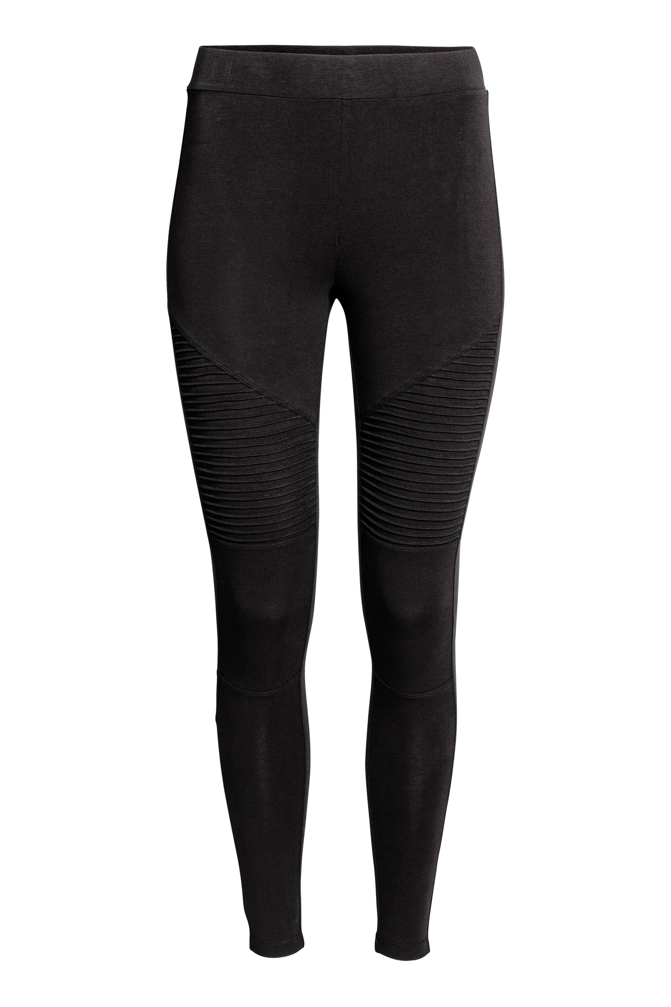 View larger image: Jersey biker leggings - Black - Ladies | H&M 1