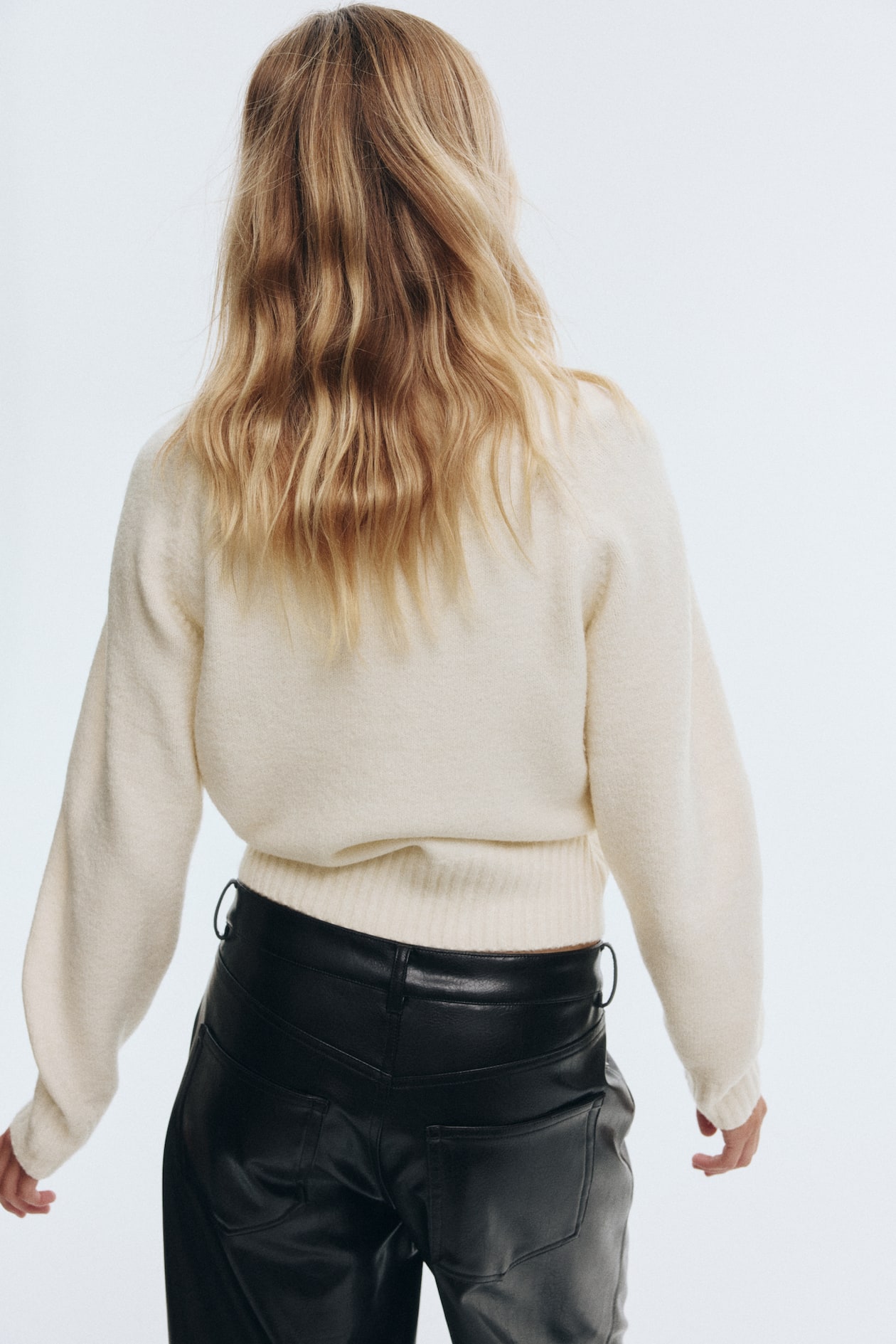 Sweater with Collar - image 5