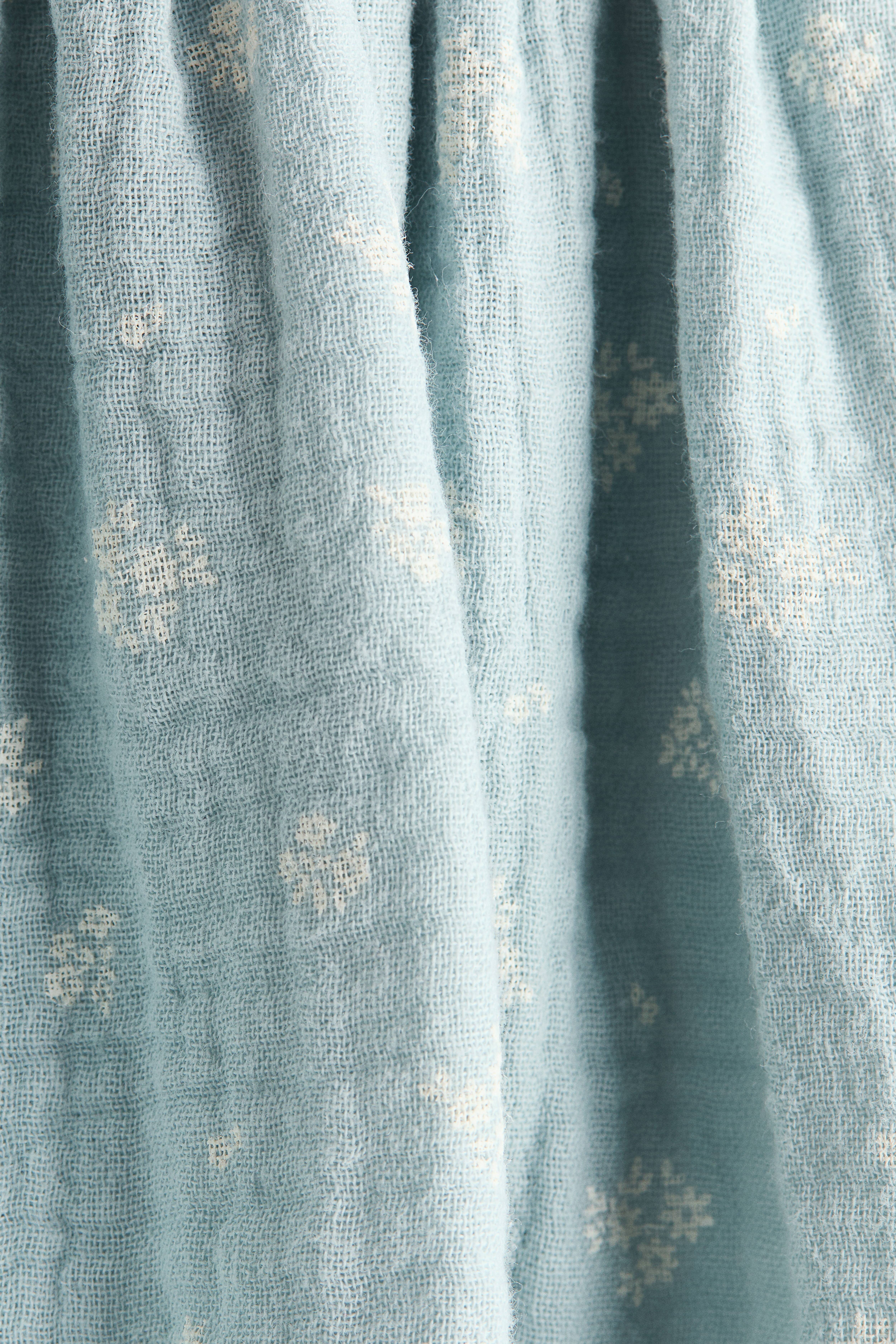 Robe cache-couche en mousseline de coton