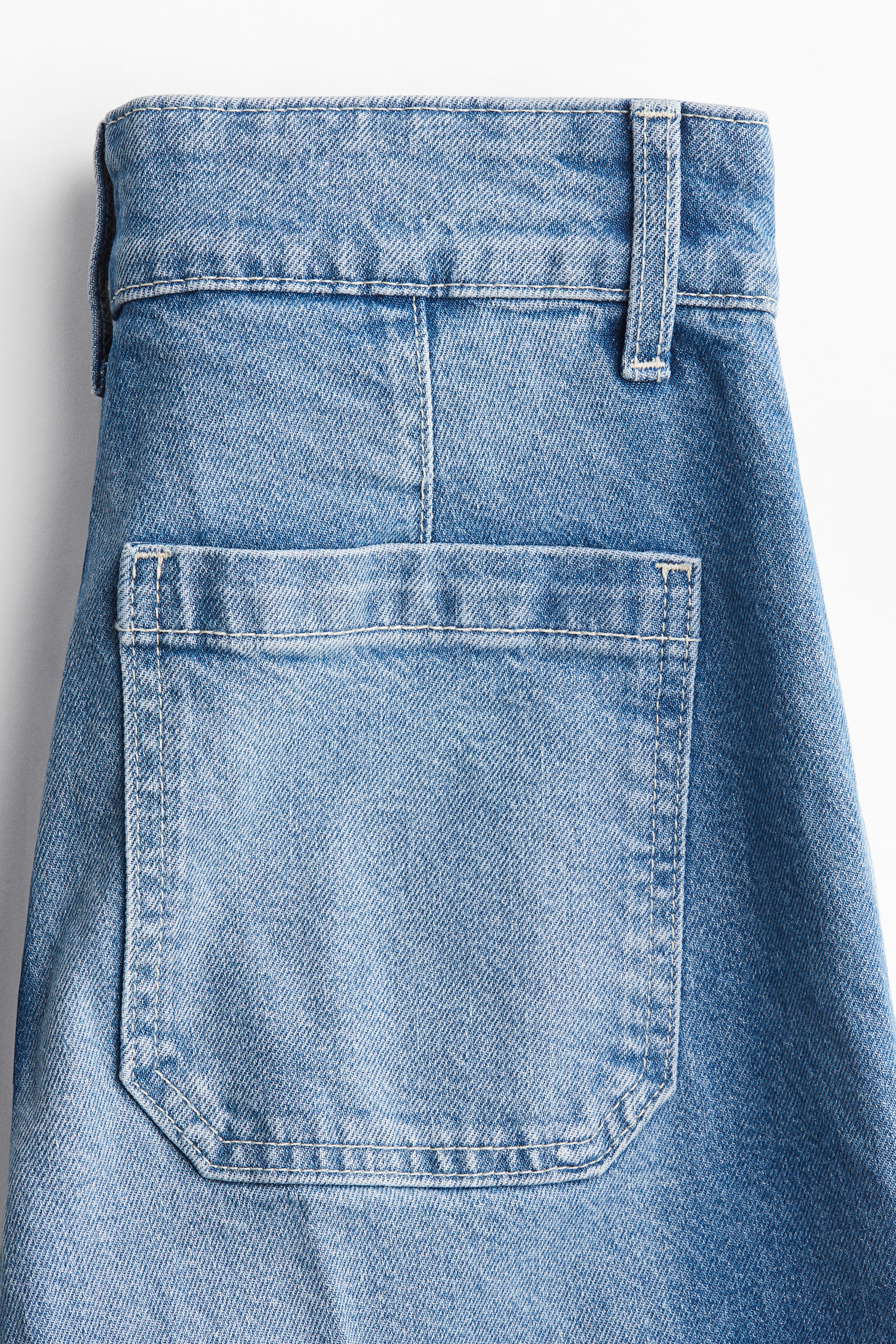 Wide High Jeans
