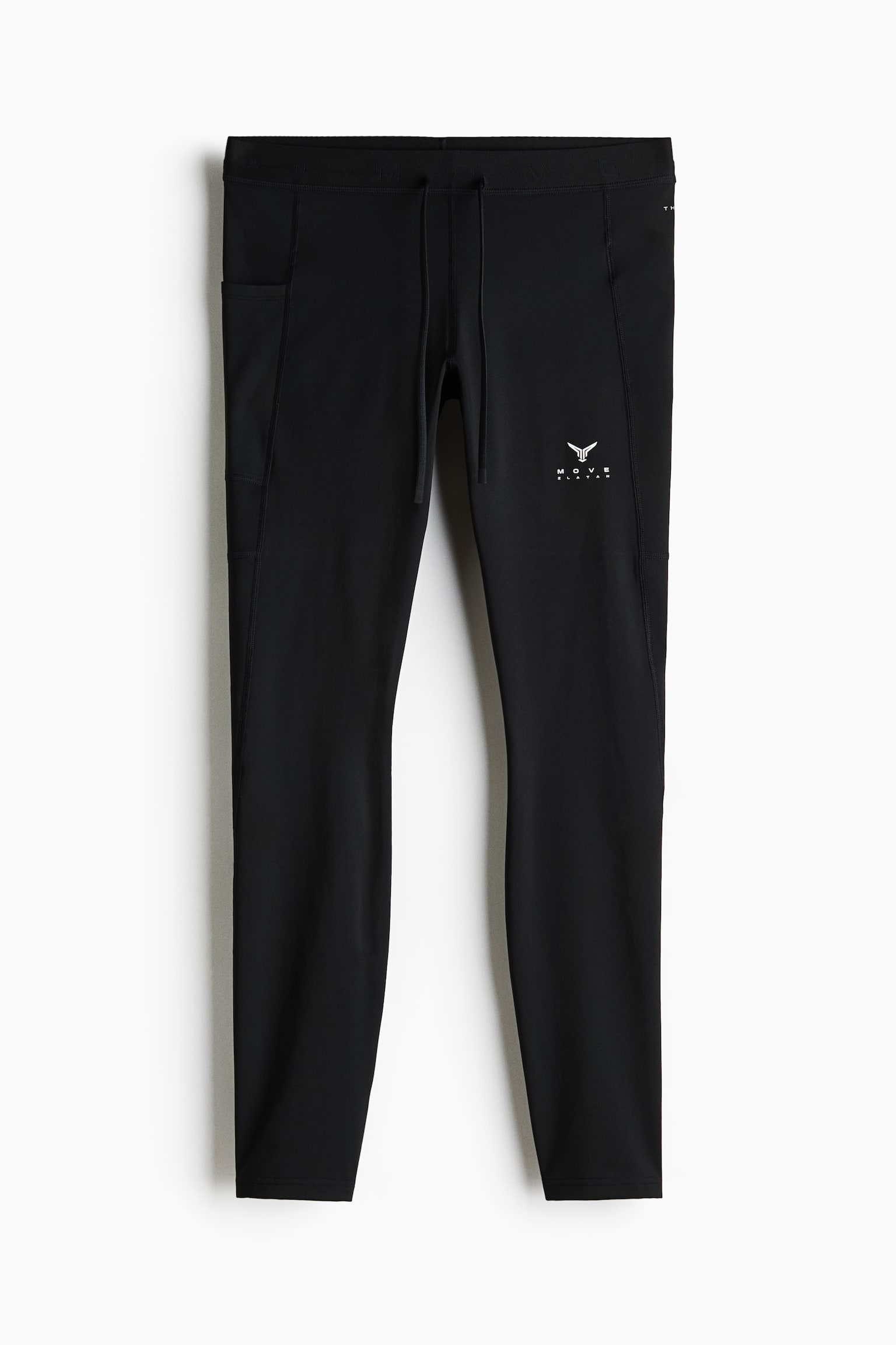 Leggings deportivos Warming con ThermoMove™ - Black/Move Zlatan
