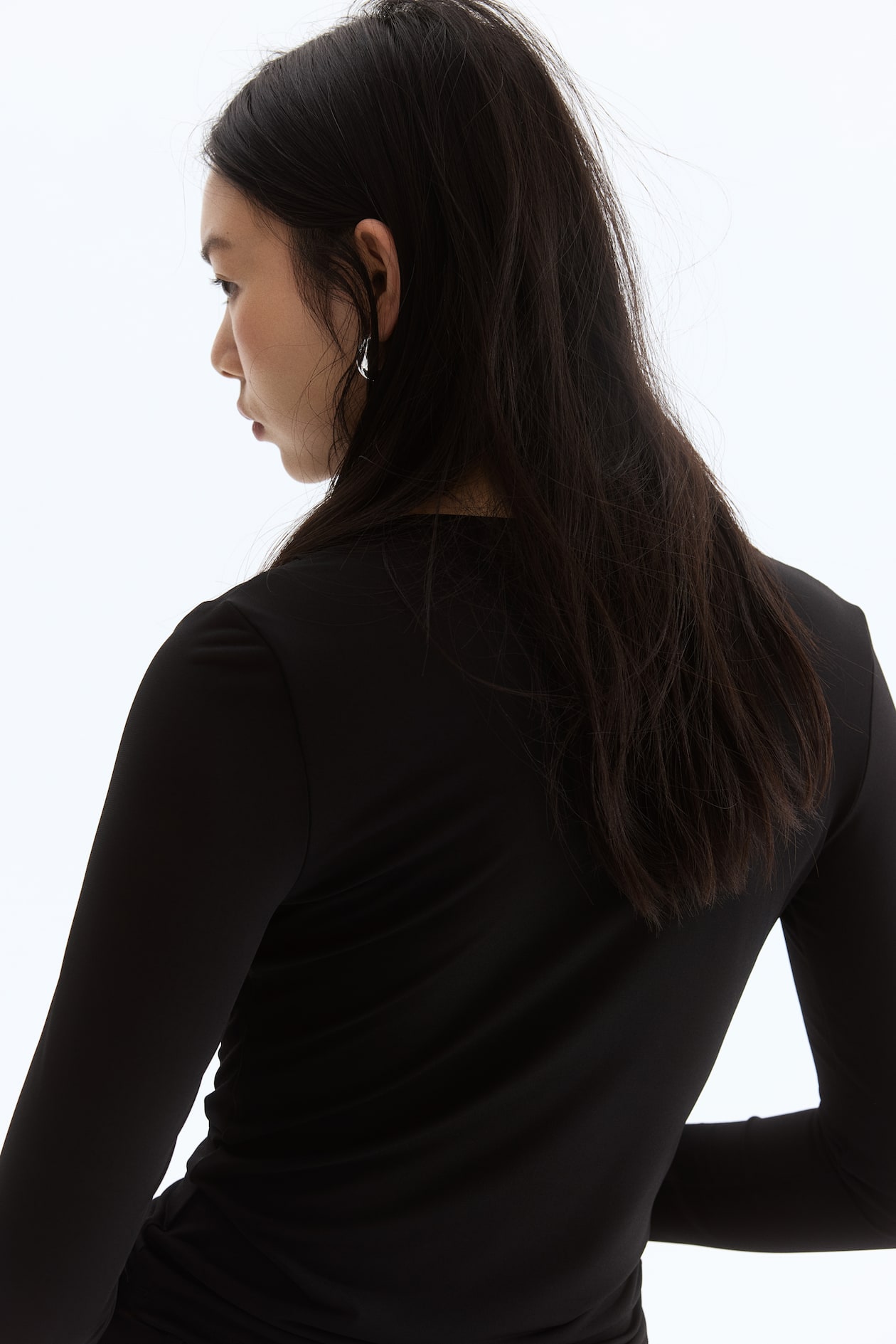Cowl-Neck Top - image 2