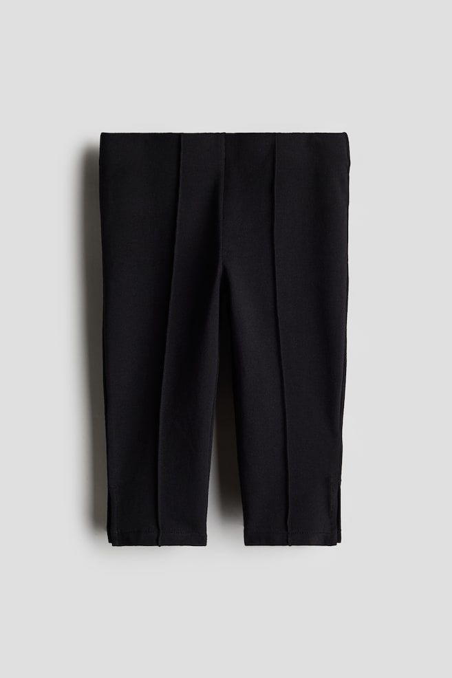 Legging Capri en jersey - Noir - 1