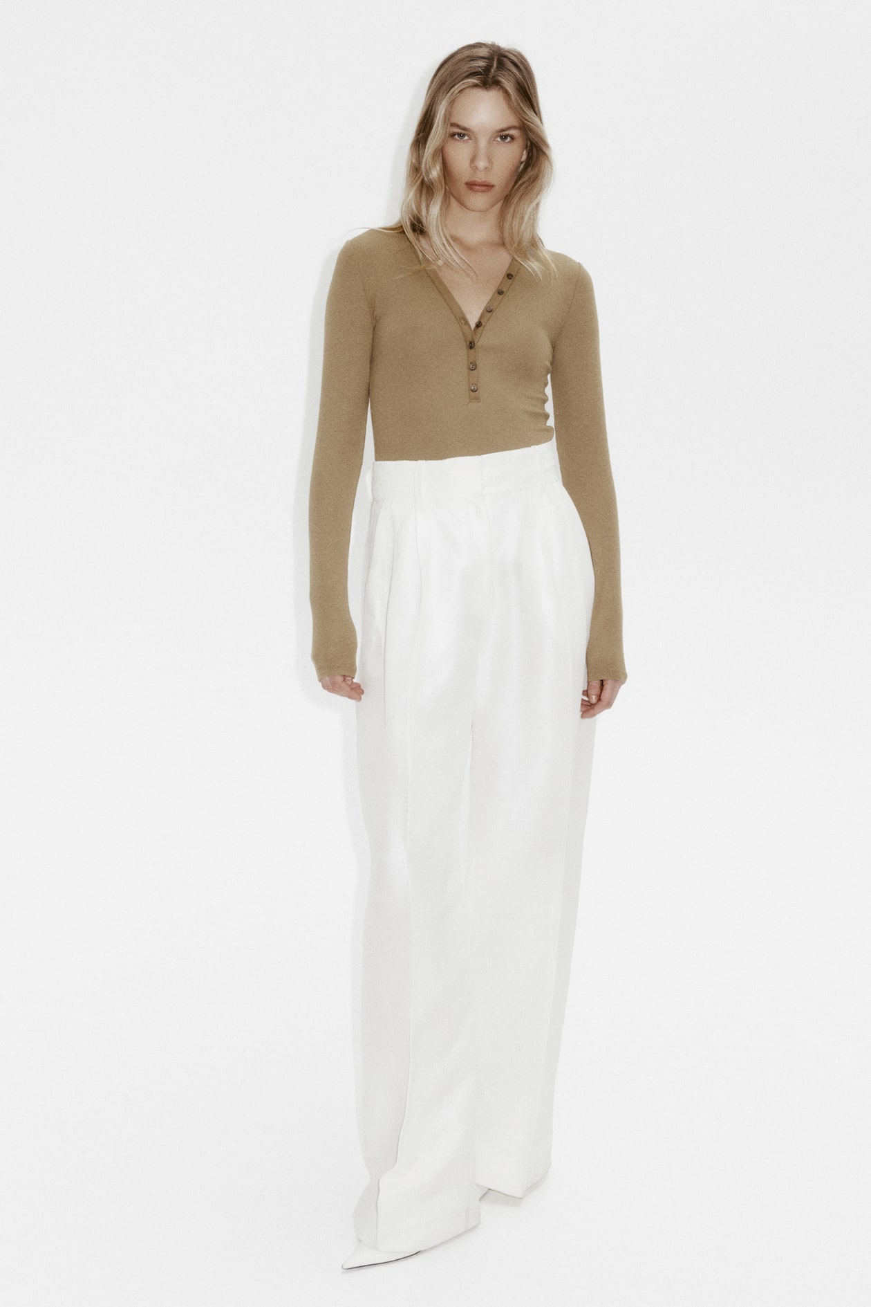 Ribbed Jersey Bodysuit - image 3