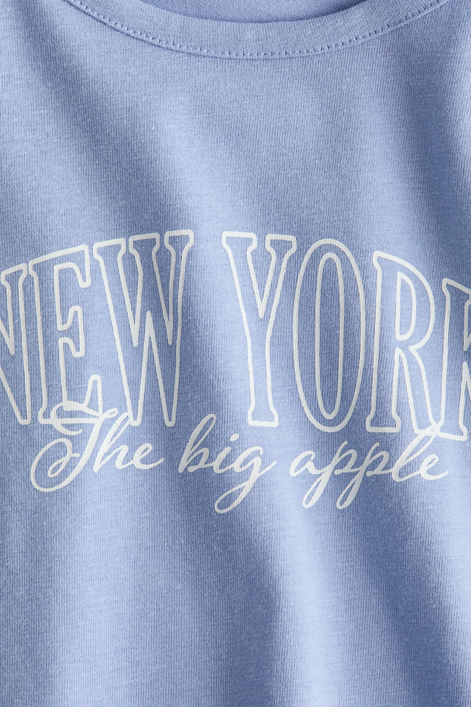 Tričko s dlhým rukávom - Svetlomodrá/New York/Ružová/23/Biela/kvetovaná/Námornícka modrá/Aesthetics - 2