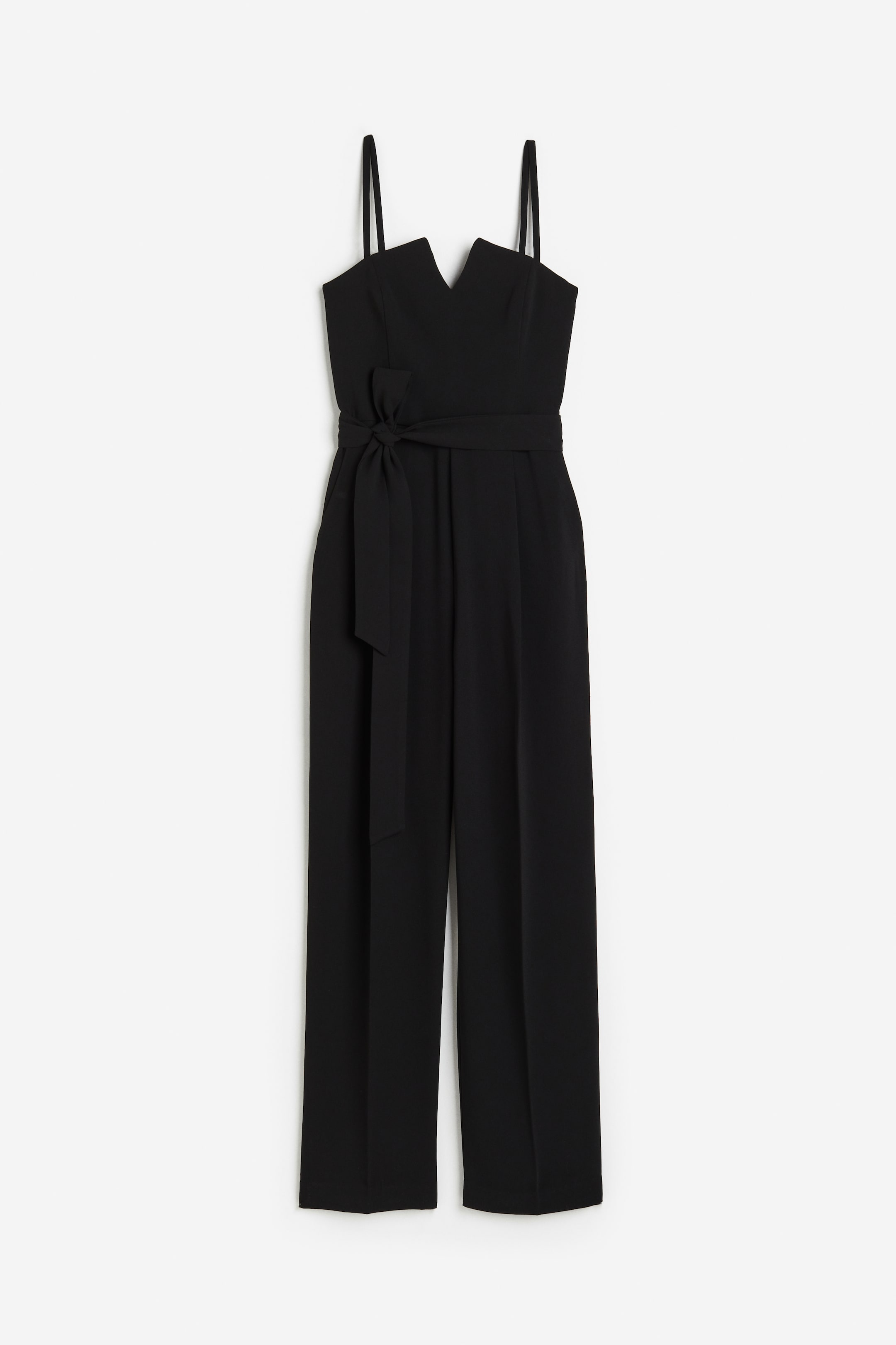 Tie-belt Jumpsuit