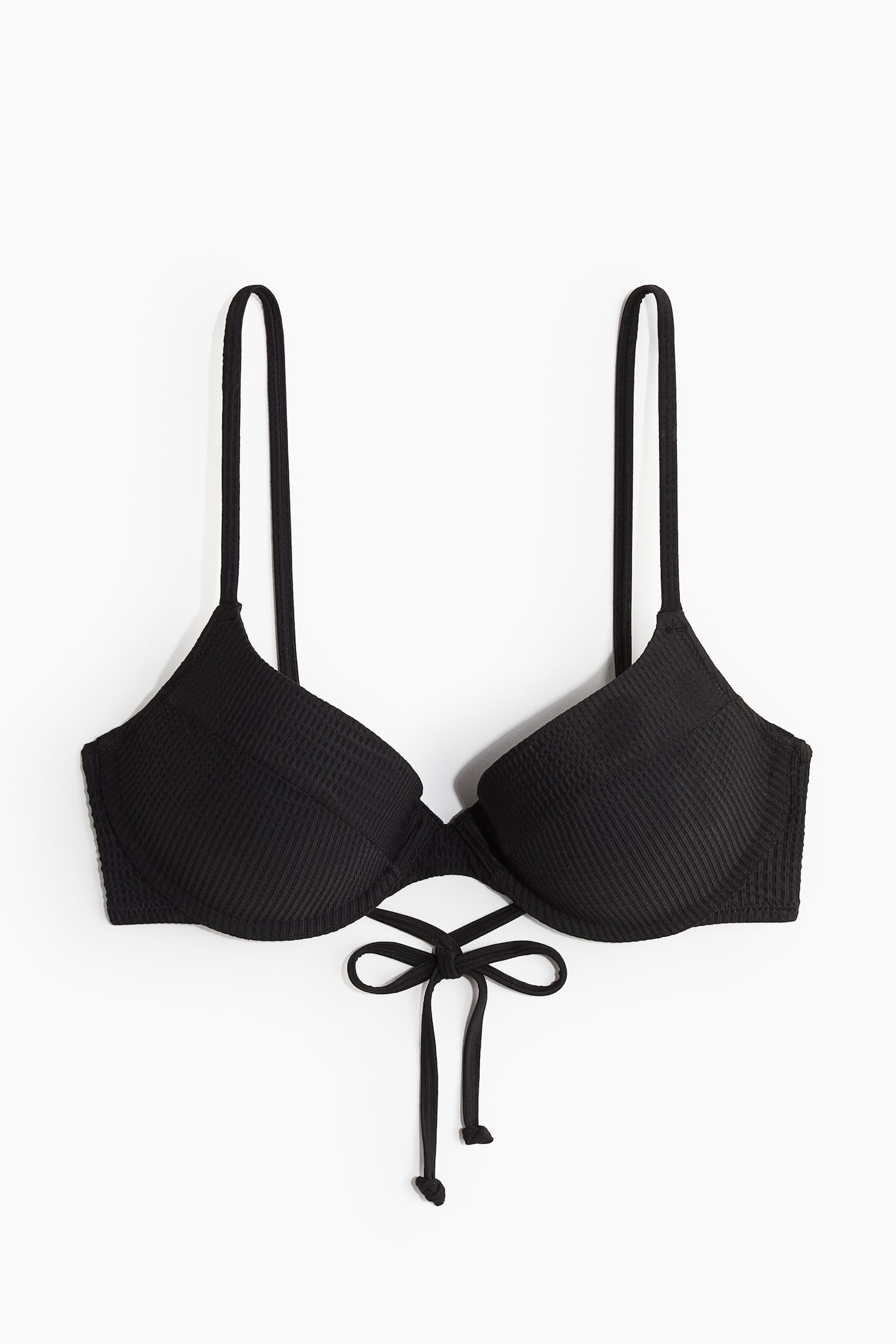 Push-up bikini top - Black - 2