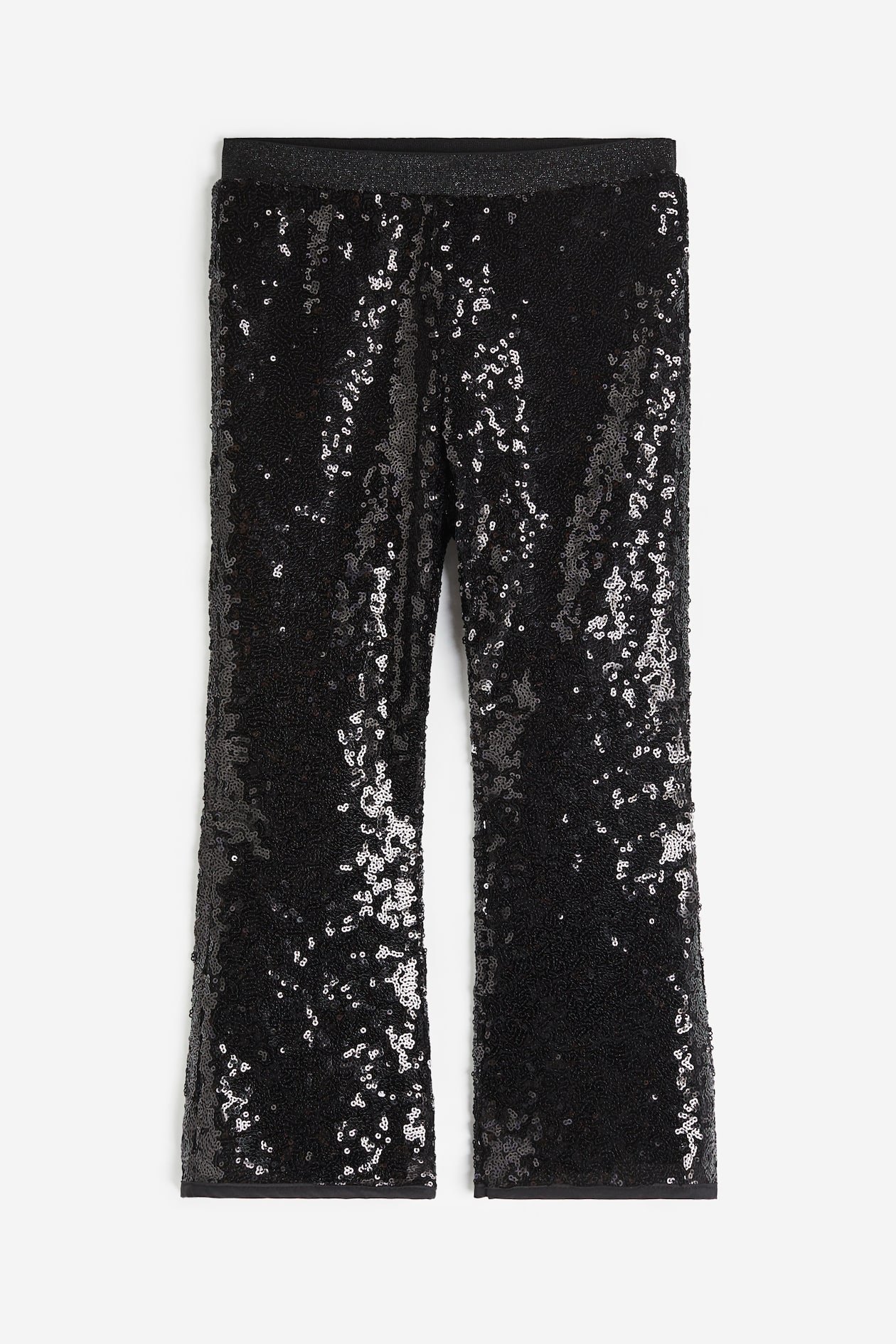 Girls Black Sequin Leggings Isabel Marant Sequin Leggings - Main Image