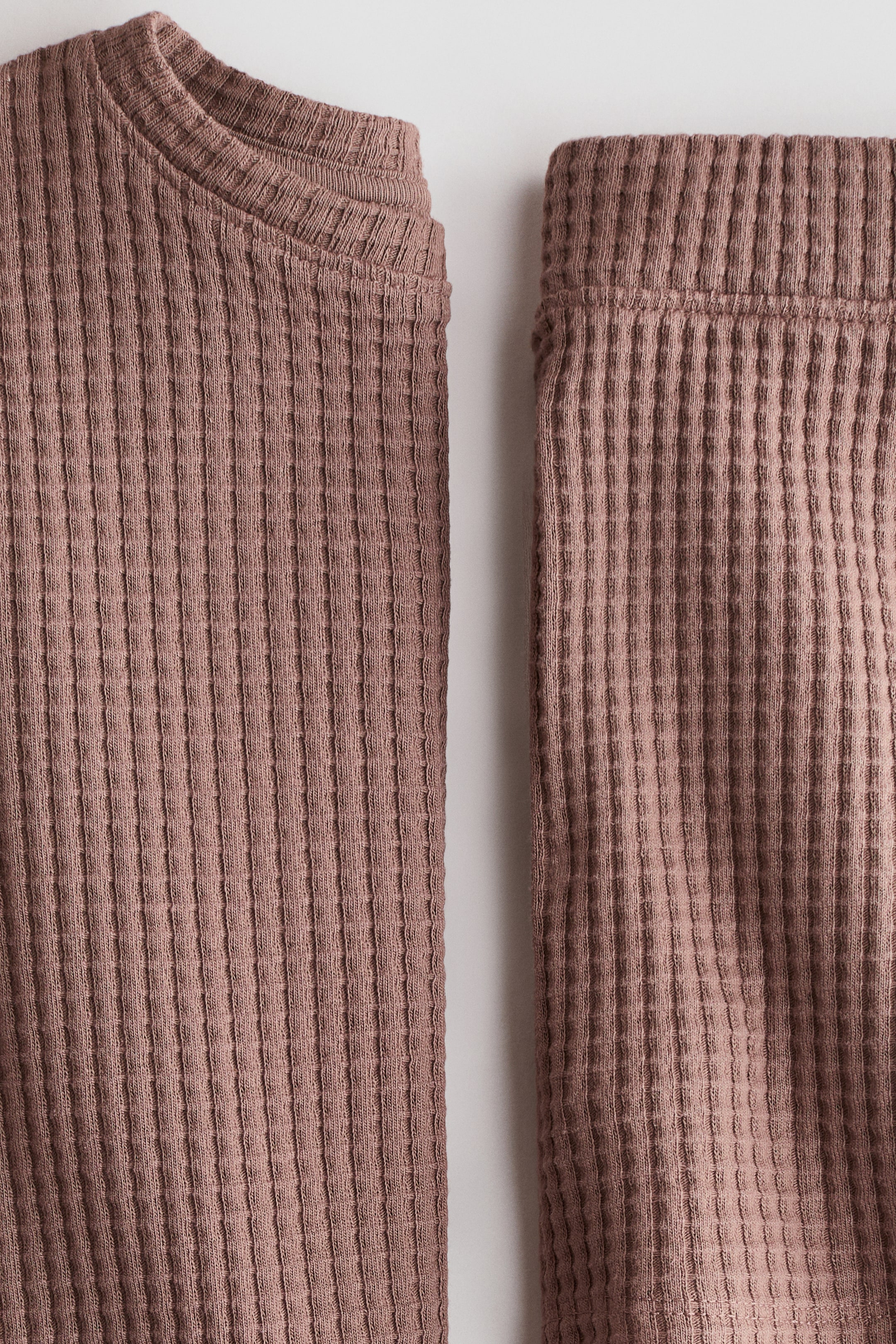 Детские топы H&M 2-Piece Waffled Jersey Set — фото 3