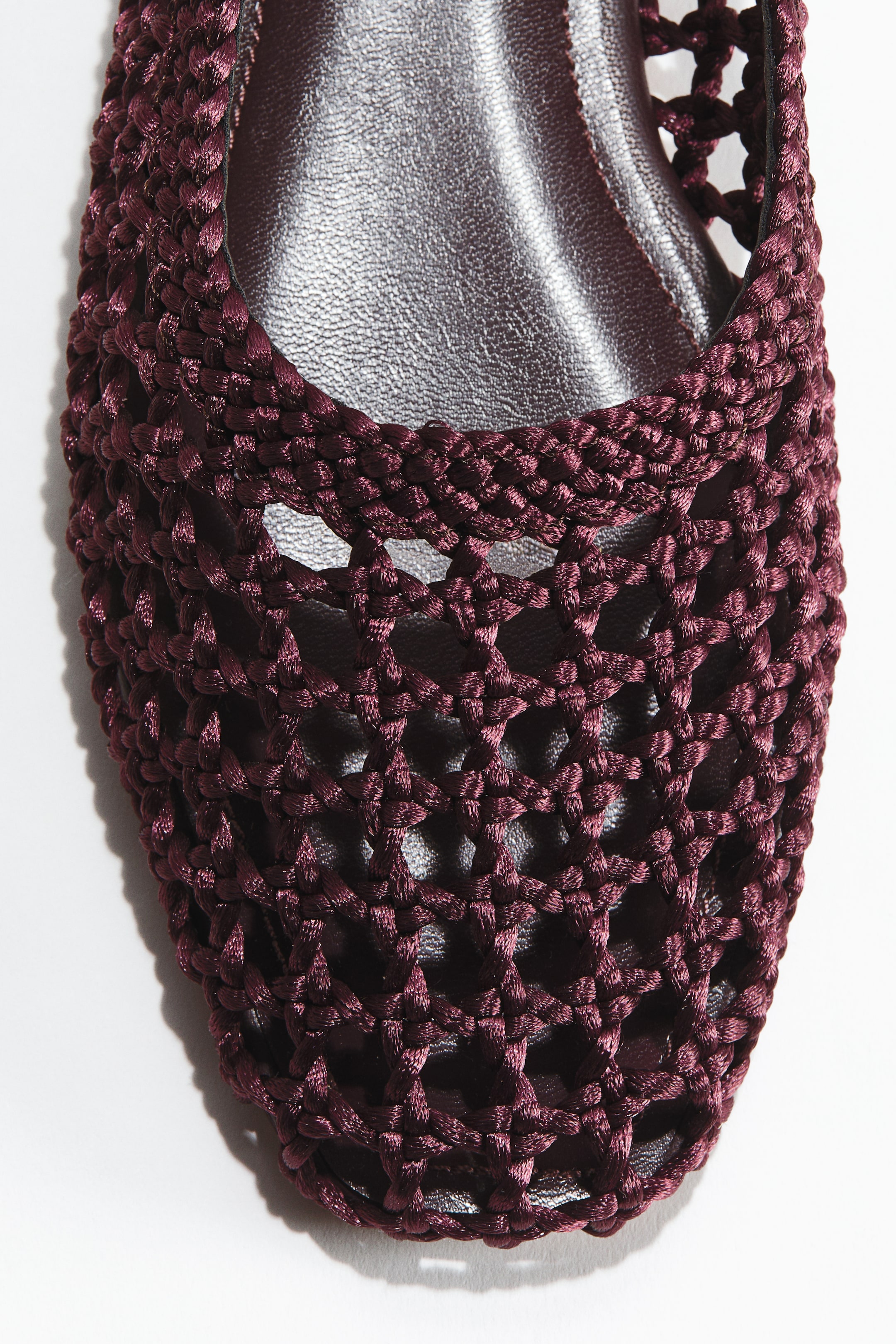 Ballerines tressées