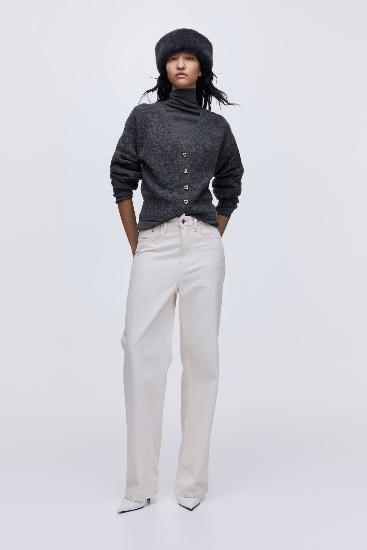 Rib-Knit Cardigan - image 4