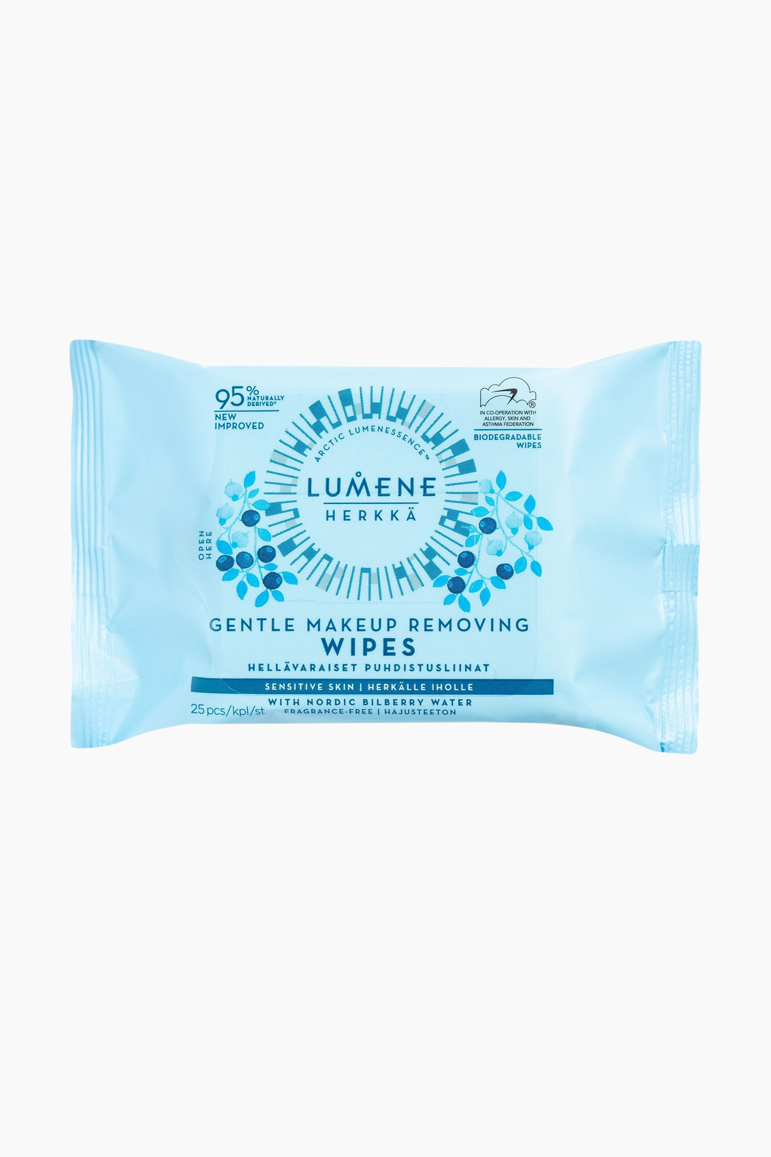 Lumene - Herkkä Gentle Makeup Removing Wipes - Cleansing
