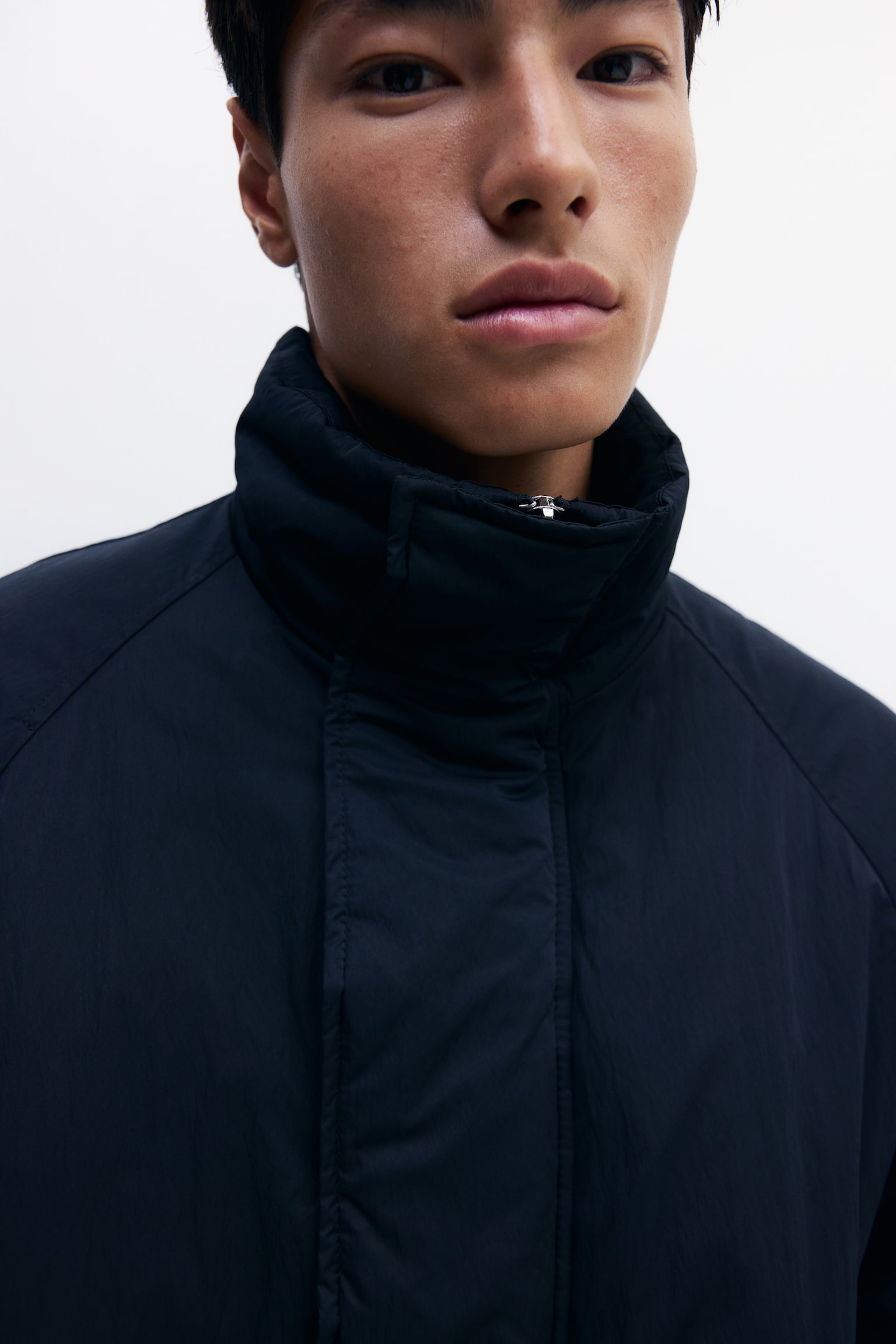 Φουσκωτό μπουφάν - Μαύρο - 4