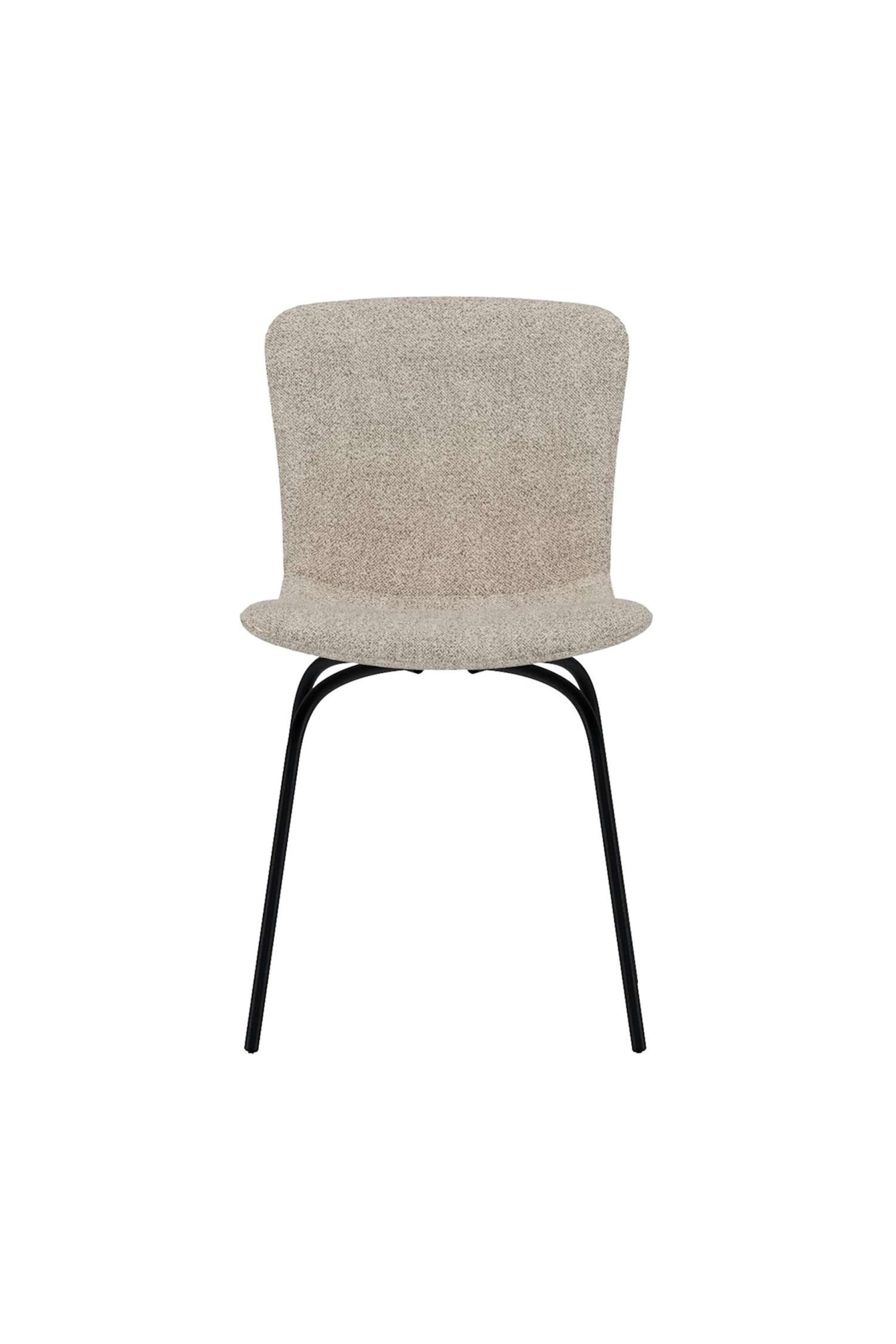 Linus Matstol 2-pack - Bouclé, Beige - 1