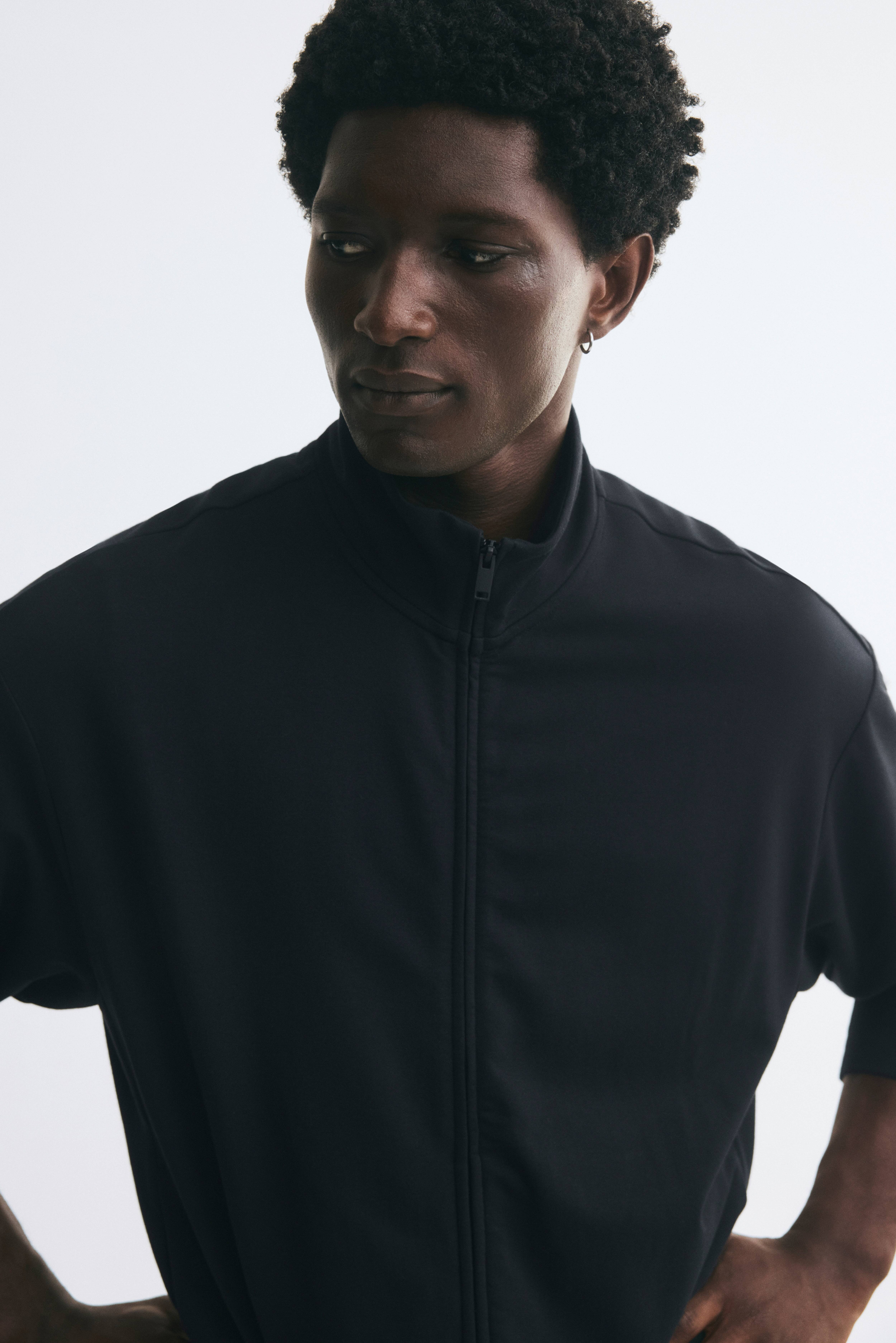 Relaxed-Fit Ultra Soft Track Jacket