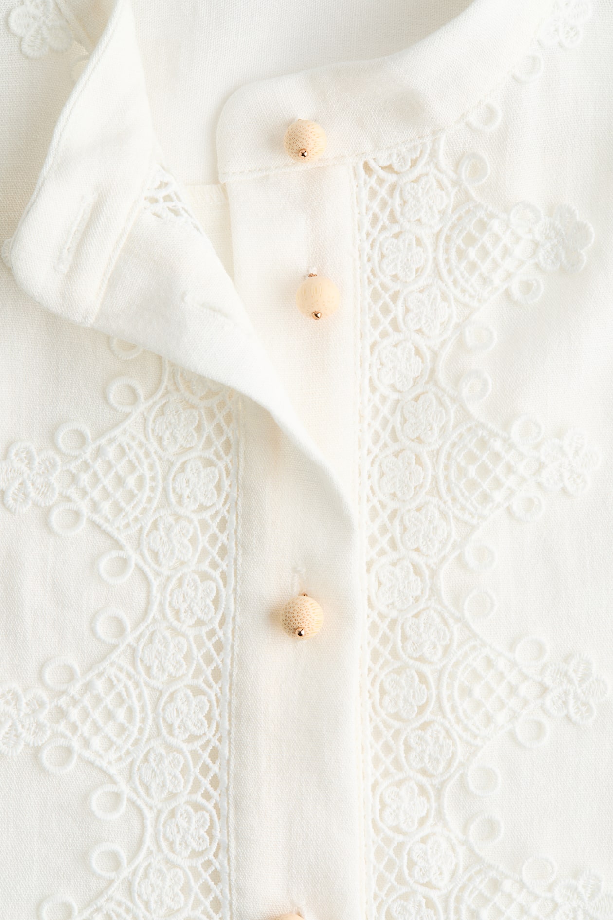Lace-Trimmed Blouse - image 3