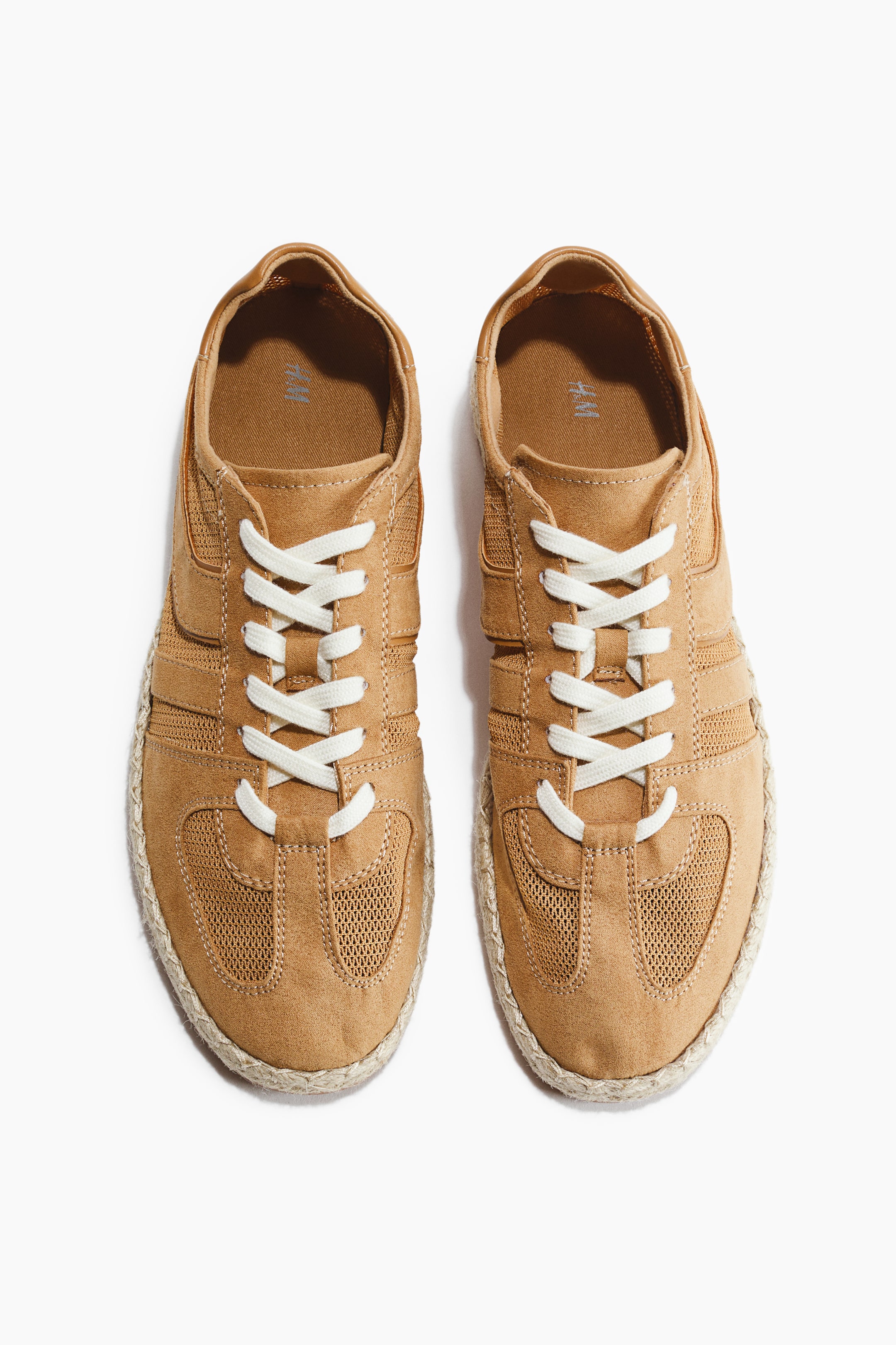 View larger image: Espadrille trainers - Dark beige - Ladies | H&M 1