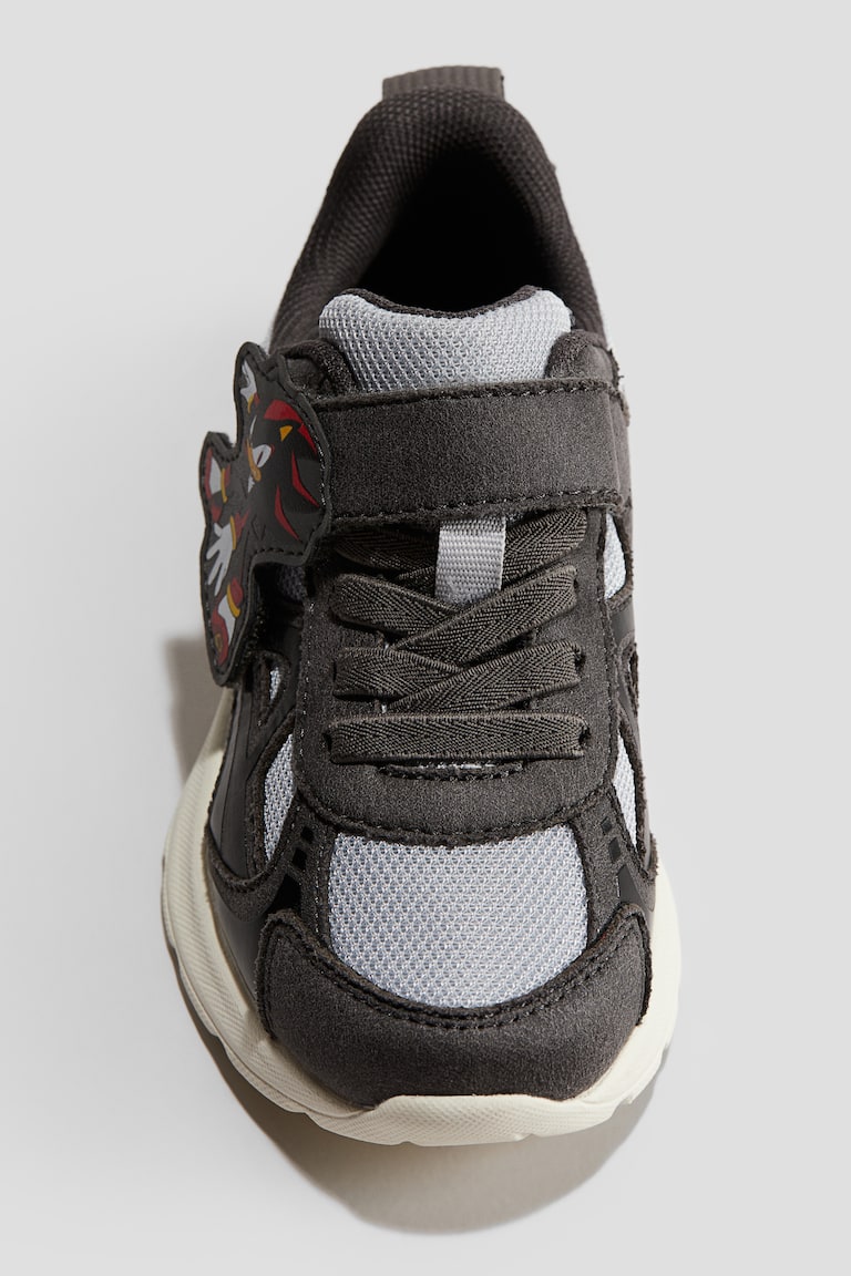 Lightweight-Sole Sneakers Black/Sonic the Hedgehog Kids H&M US